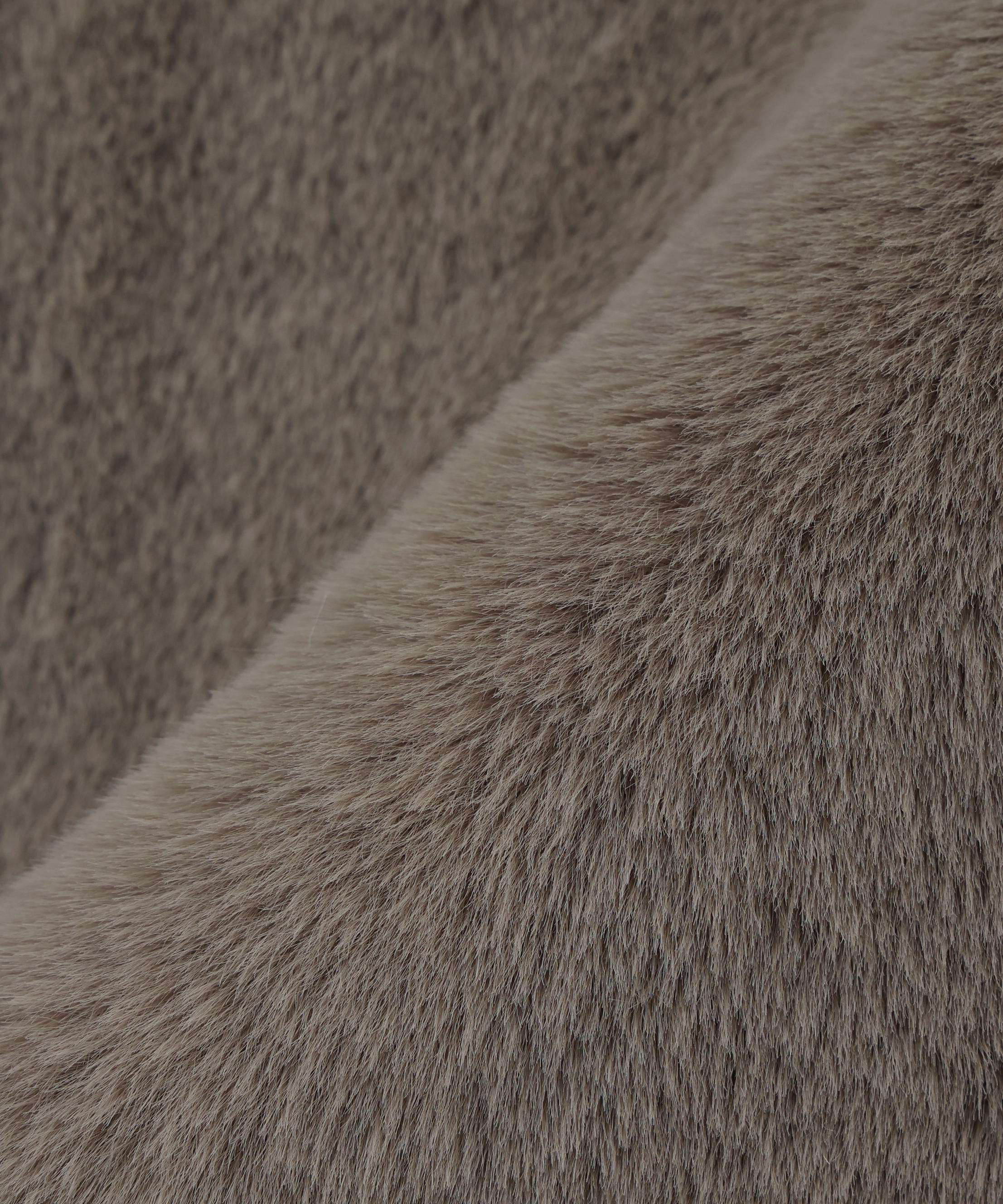 Risley/リズレー/ラビットファー風ベスト グレー