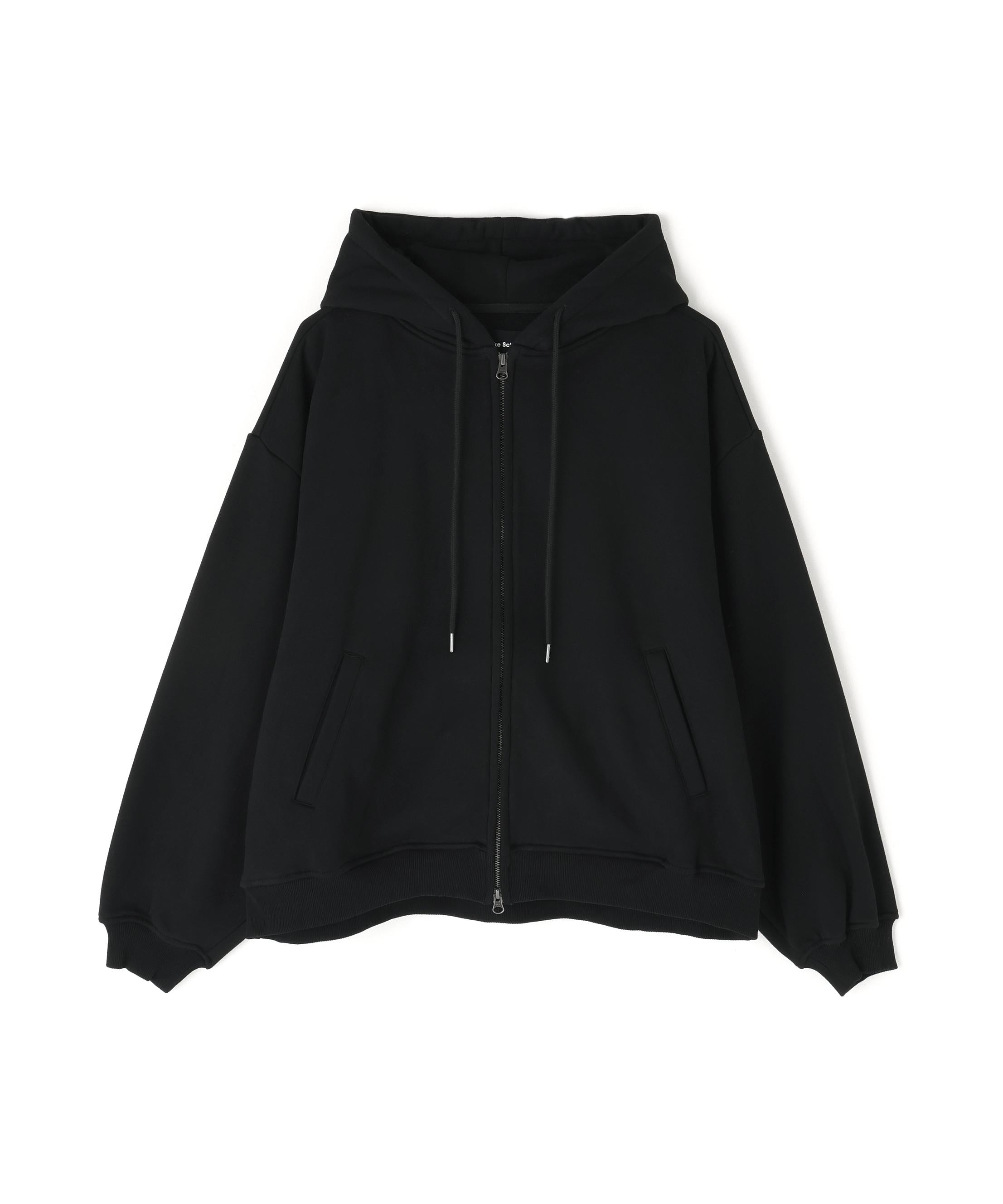 DankeSchon/ダンケシェーン/CVC ZIP HOODIE ブラック