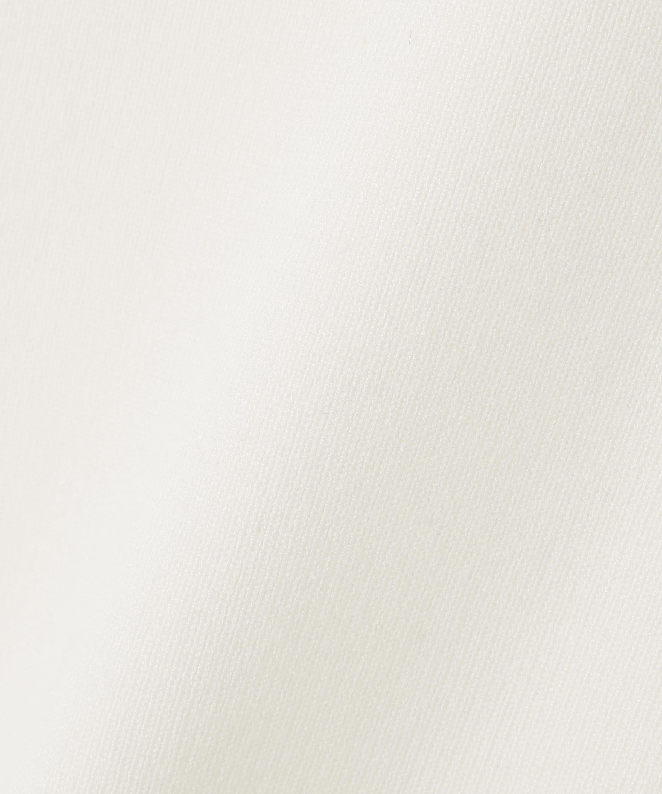 レースフリルドッキングニット オフホワイト1