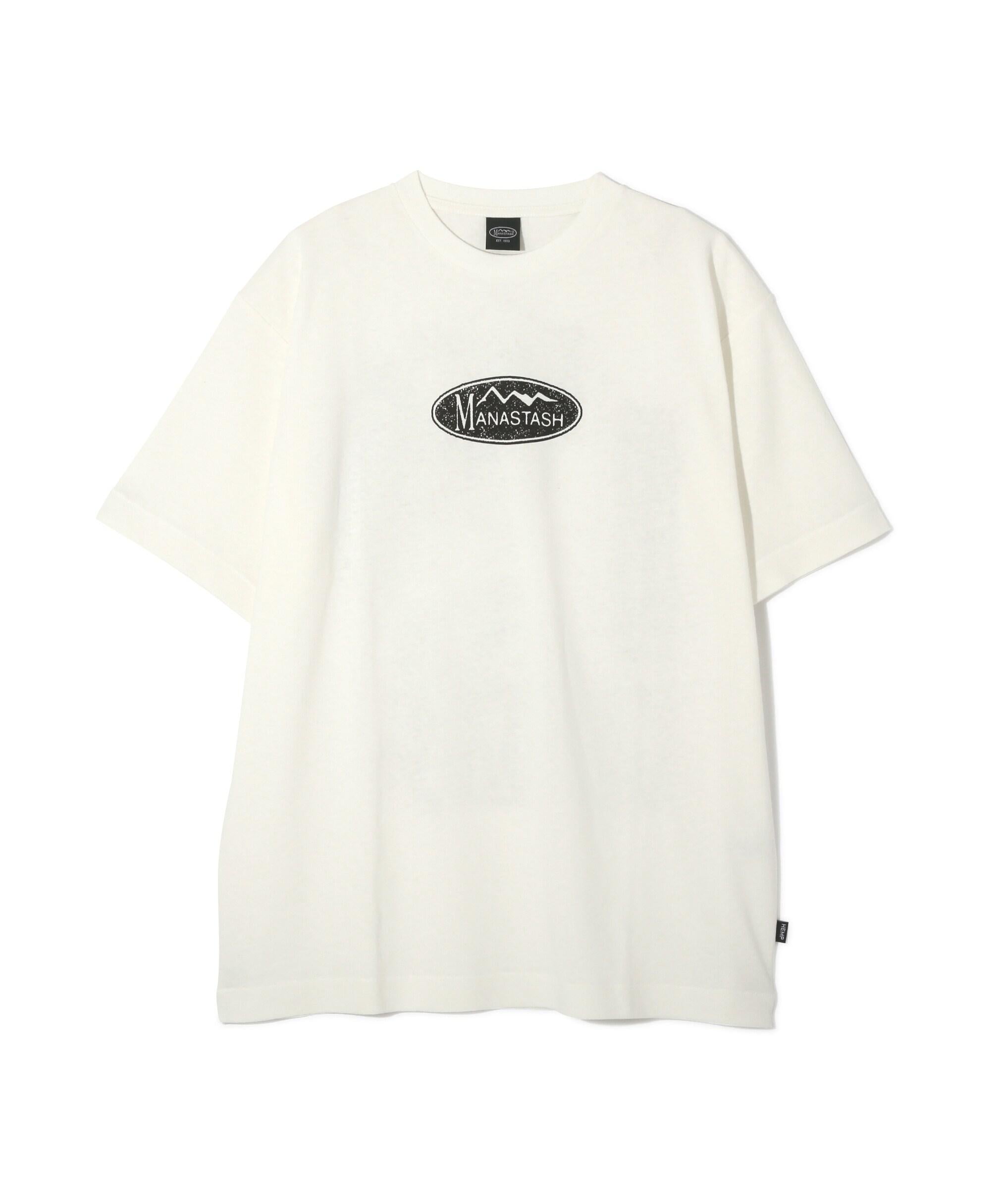 MANASTASH/マナスタッシュ/HEMP TEE JUMRLE ホワイト