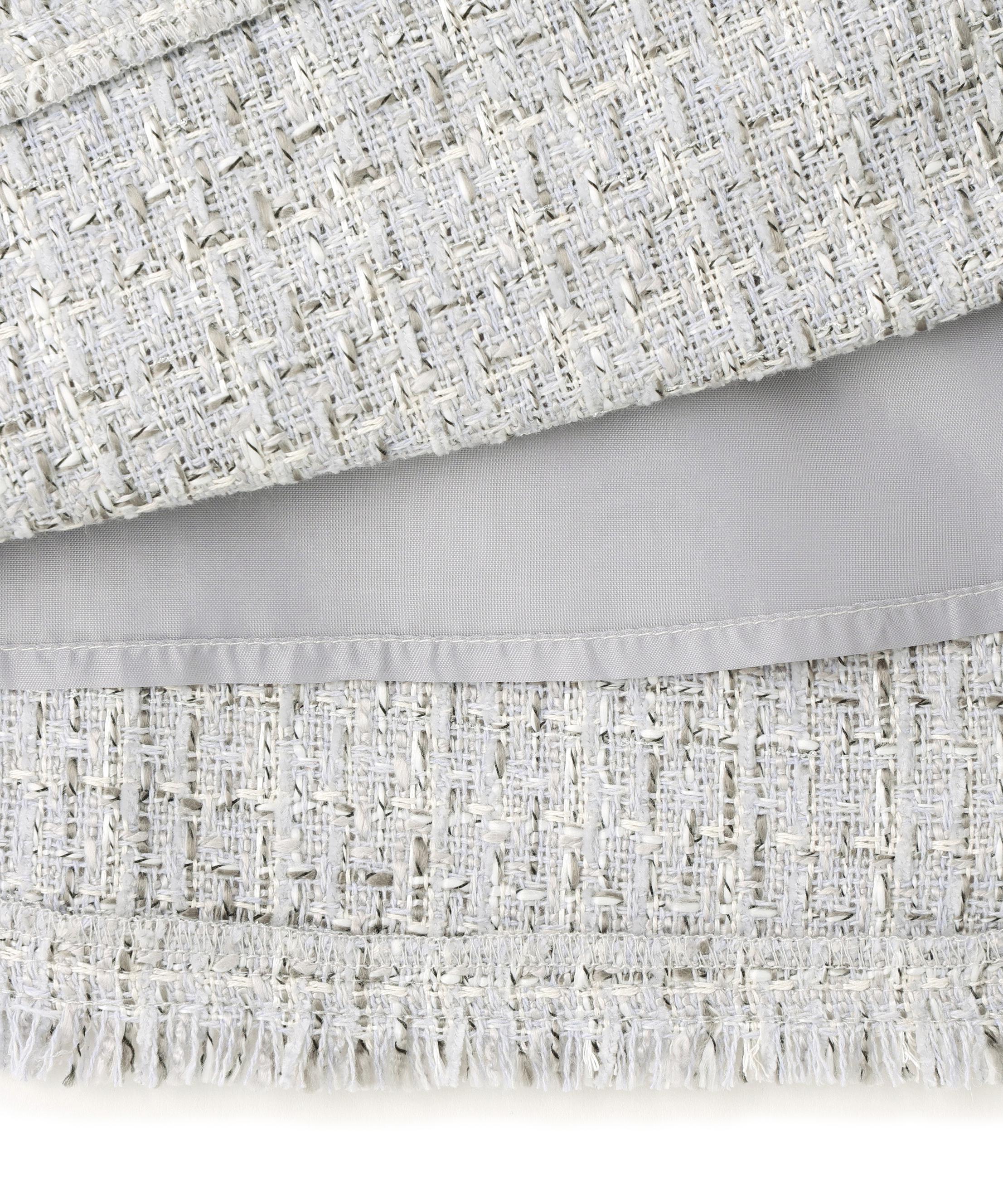 ツイードフレアスカート ブル―系2