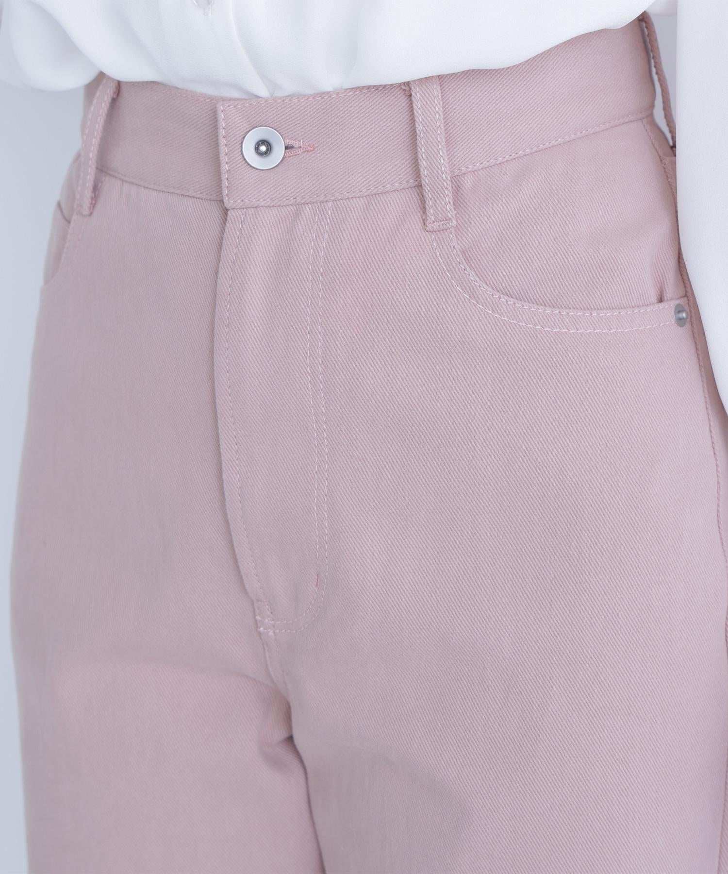 私に“ちょうどいい”ワイドストレートパンツ ピンク