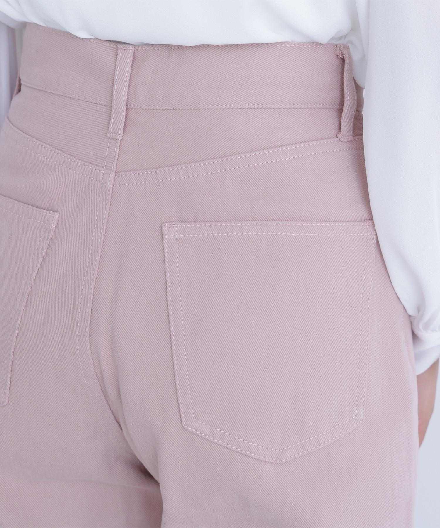 私に“ちょうどいい”ワイドストレートパンツ ピンク