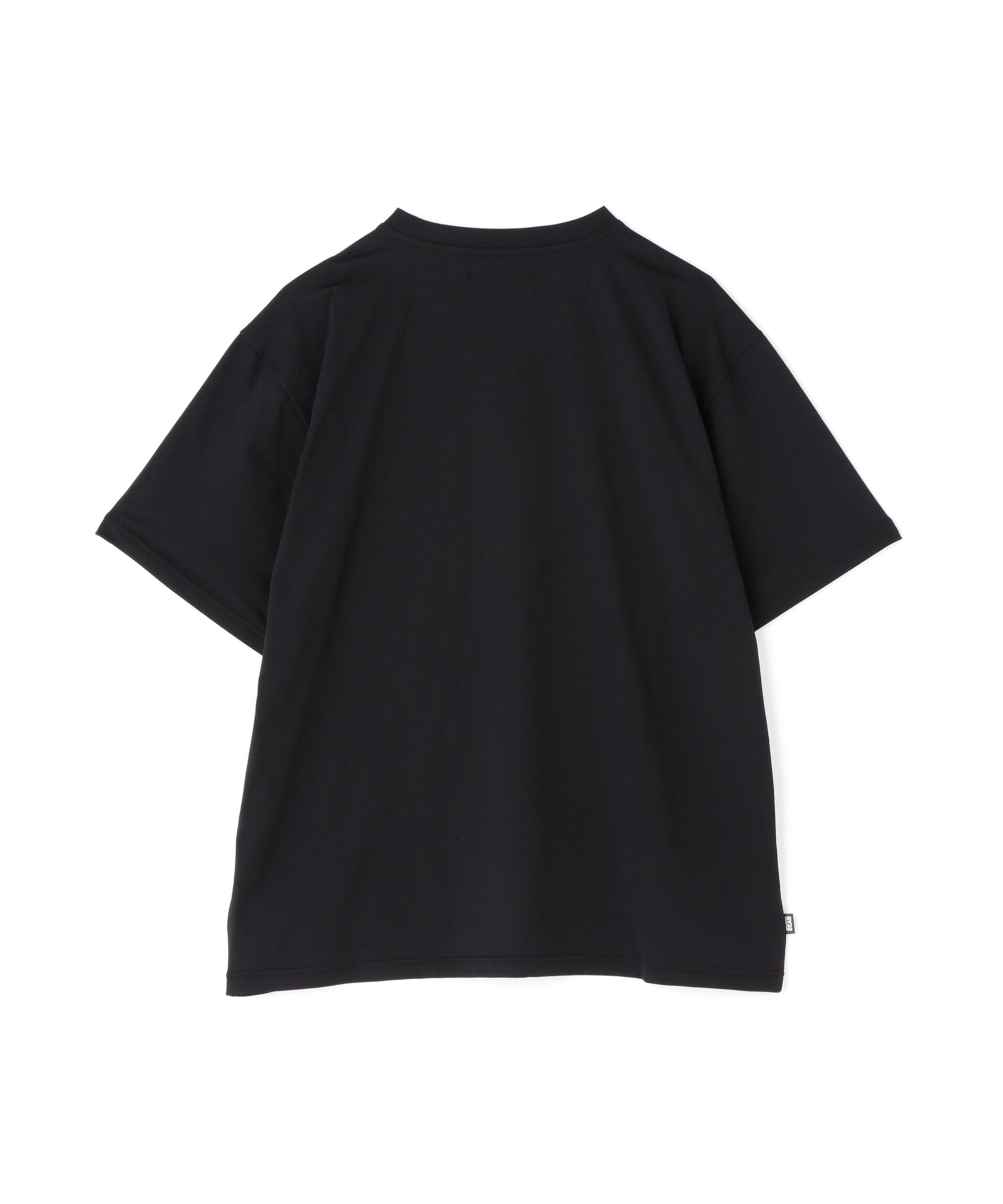 SY32 y SWEET YEA>S/エスワイサーティトゥ バイ スィートイヤーズ/JACQUA>D EMROSS LOGO TEE ブラック