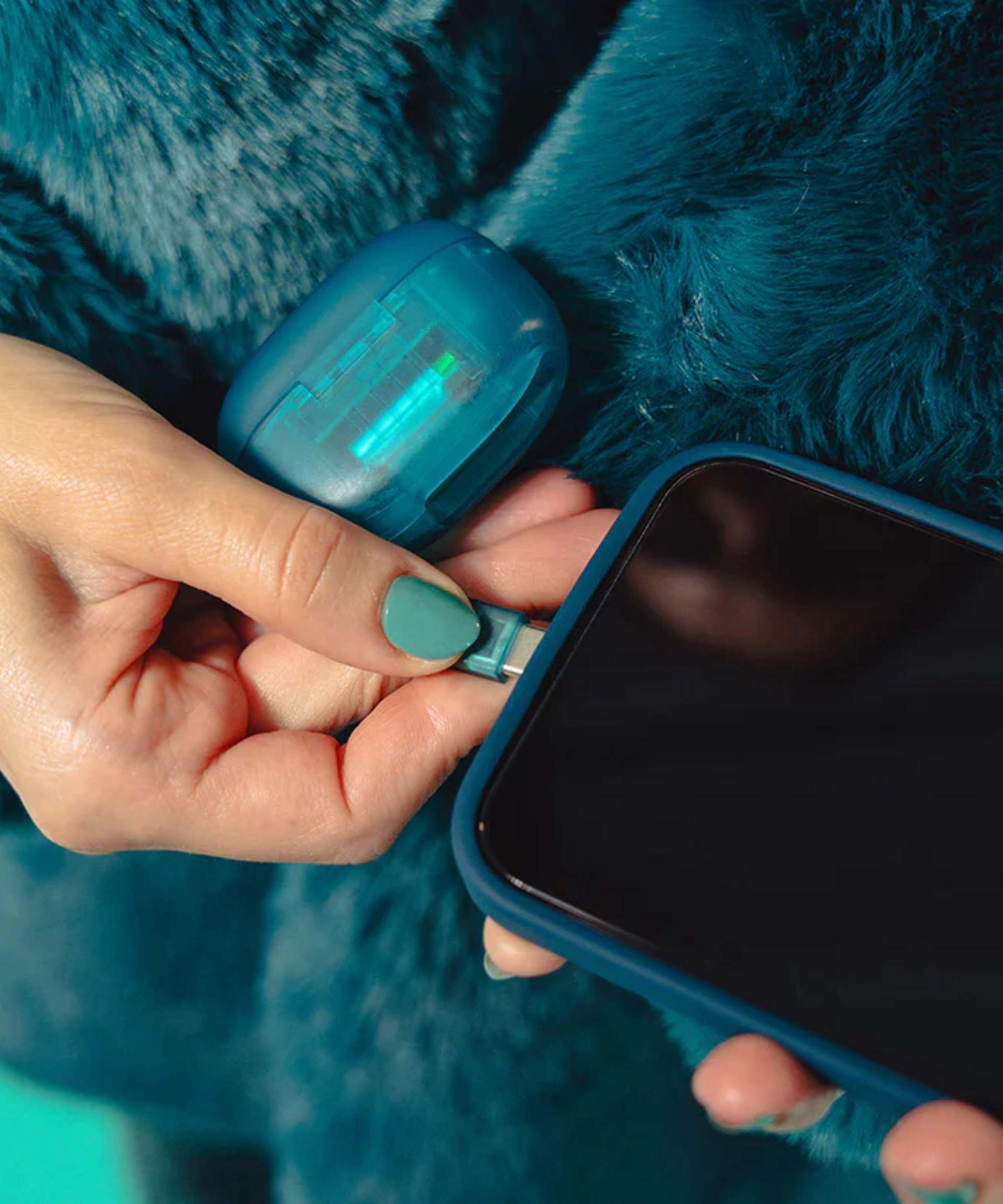 JLa/ジェイラブ GO POP ANC ワイヤレスイヤホン ターコイズ4