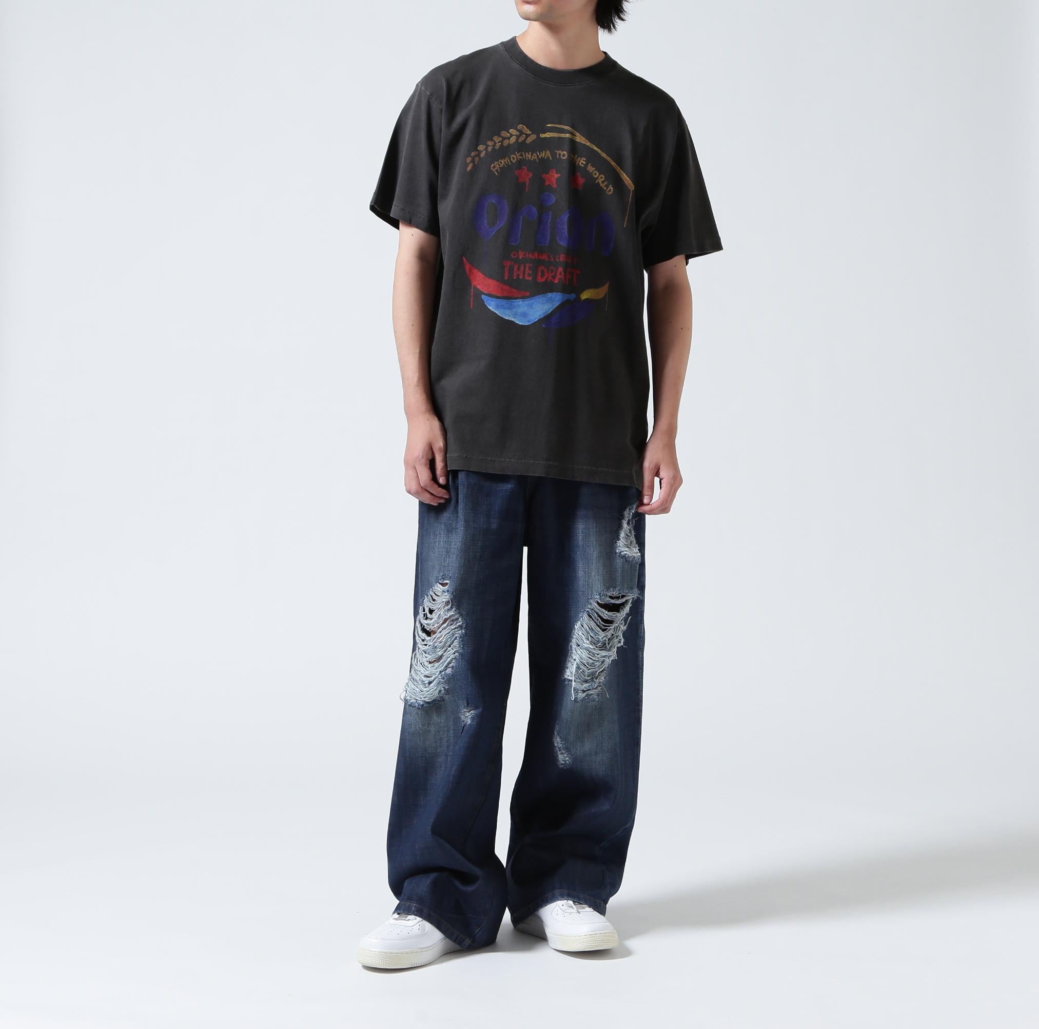 GEN_DAI/ゲンダイ/oiled wash denim ブルー