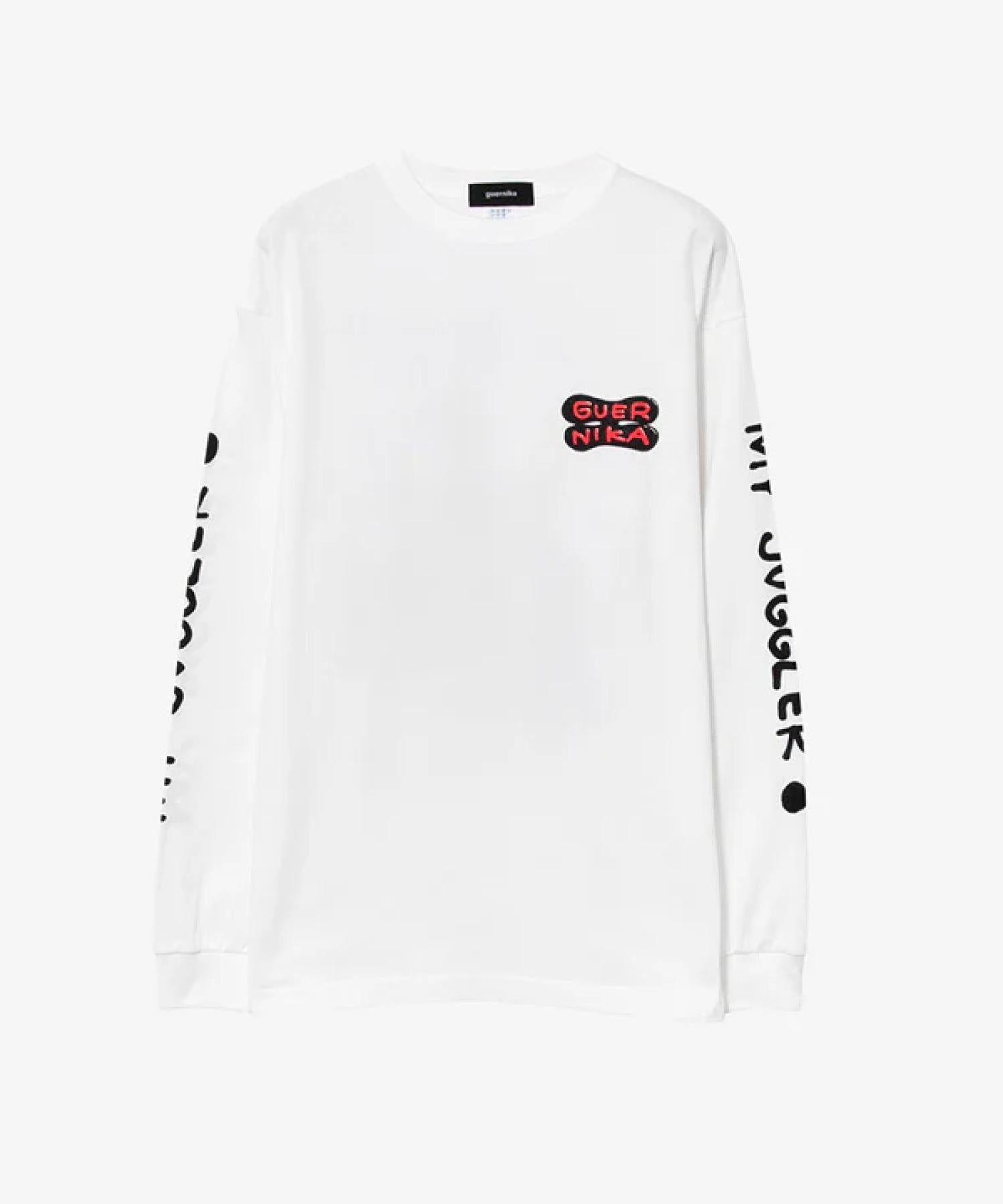 guernika×JUGGLER/TORAPPI Print Longsleeve T-shirt/White アザー3