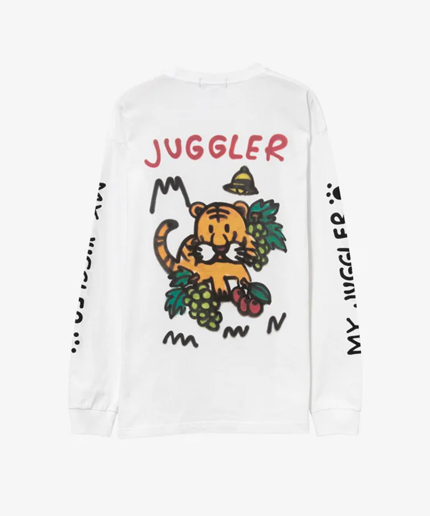 guernika×JUGGLER/TORAPPI Print Longsleeve T-shirt/White アザー3
