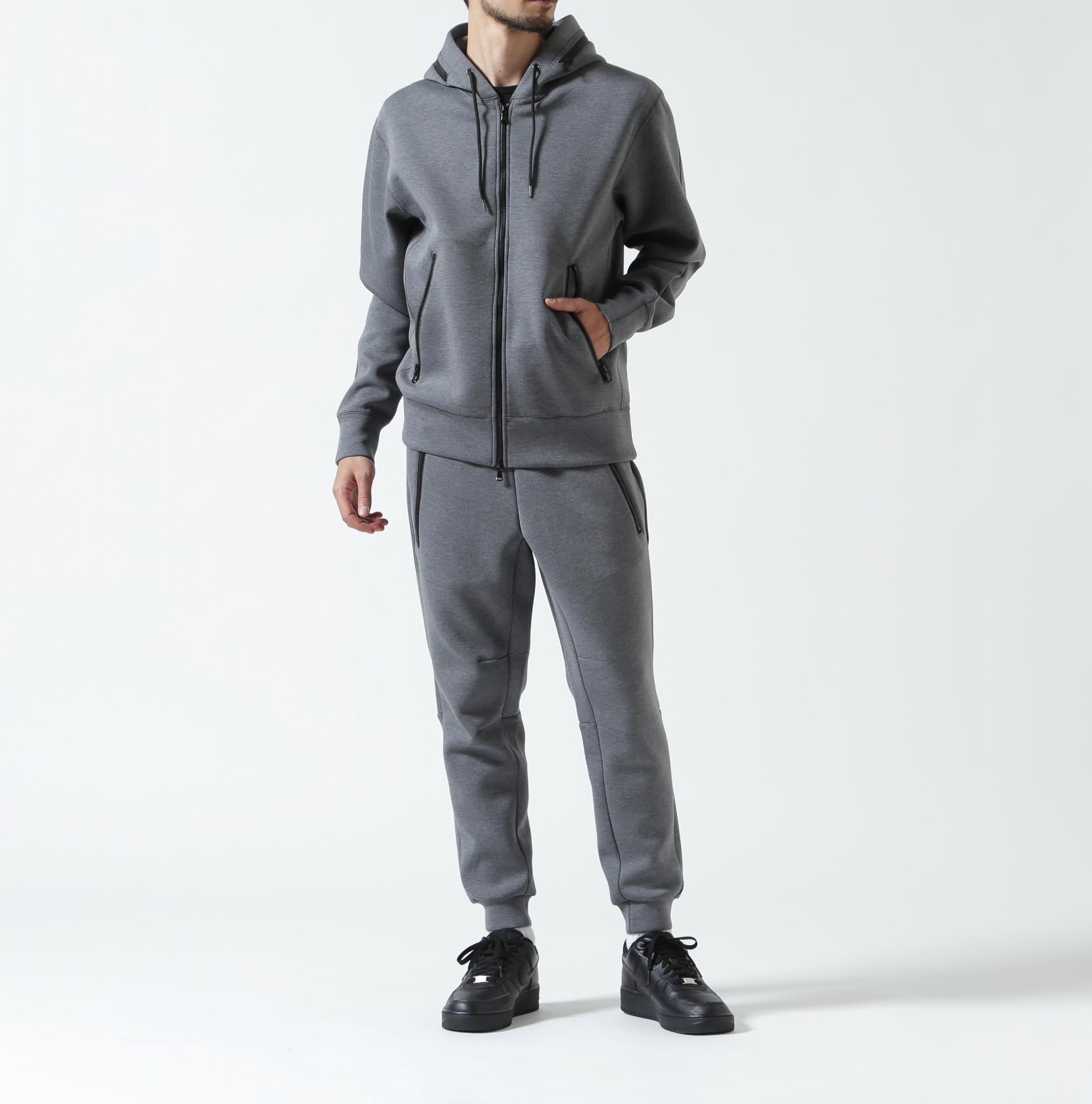 PIUORO(ピウオロ) CARDBOARD JOGGER PANTS チャコール
