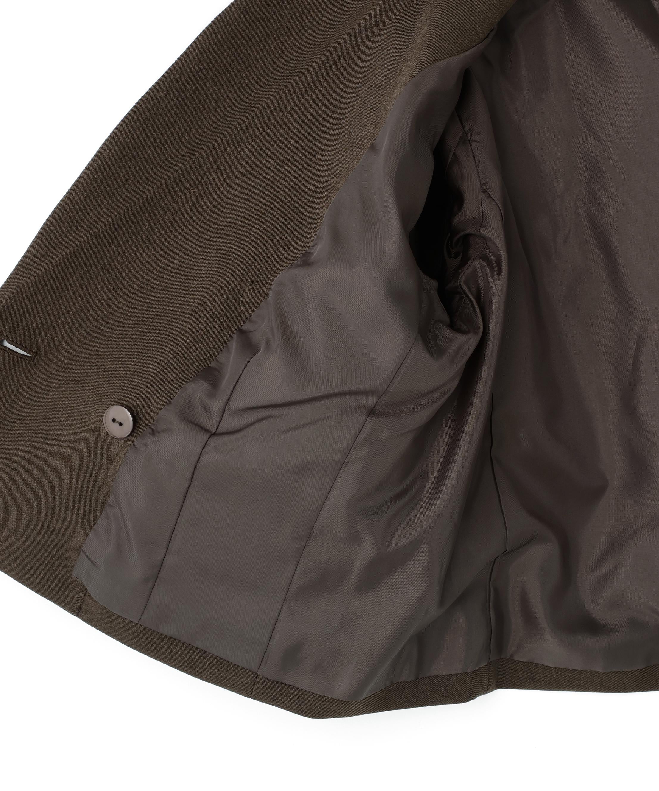 ショートジャケット ダークブラウン1