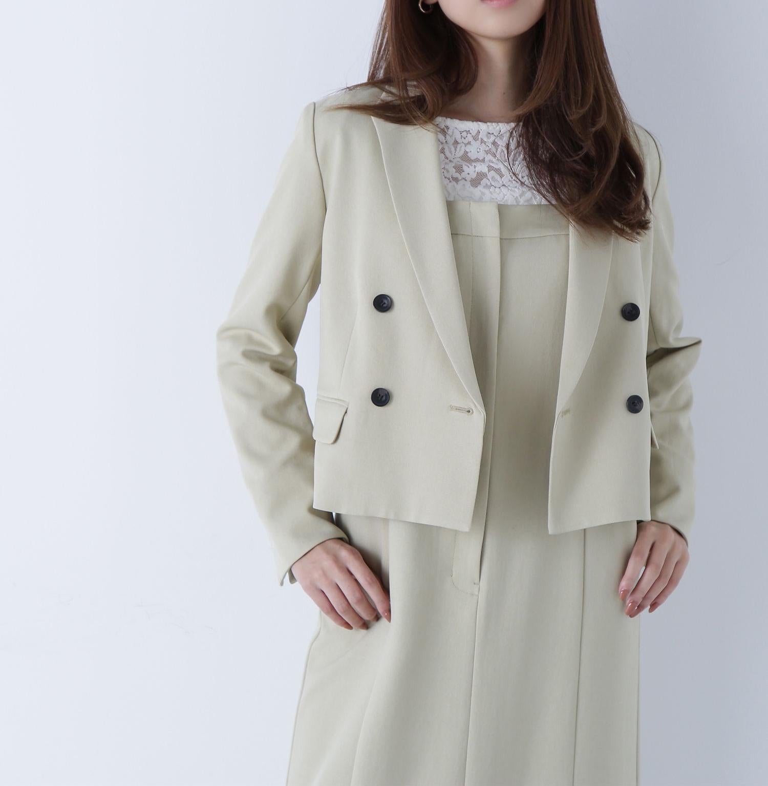 ショートジャケット クレイイエロー