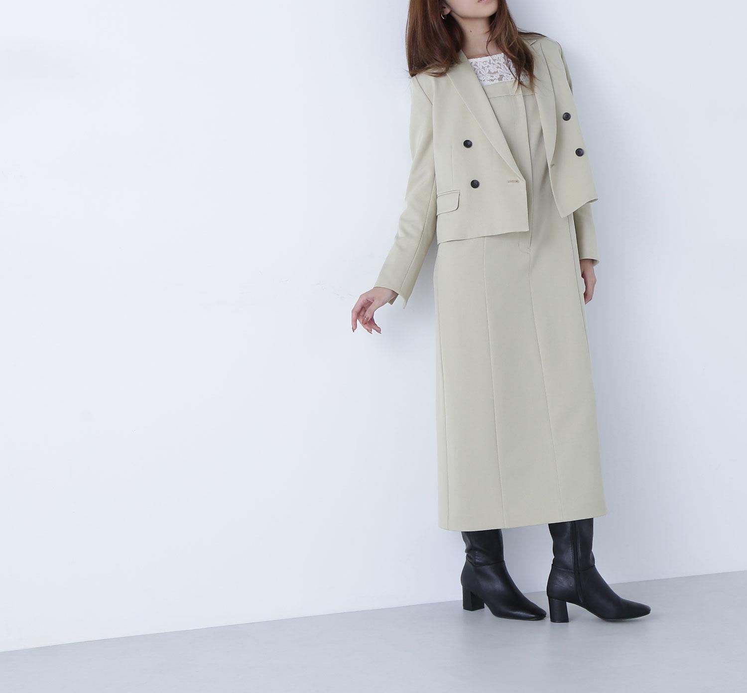 ショートジャケット クレイイエロー