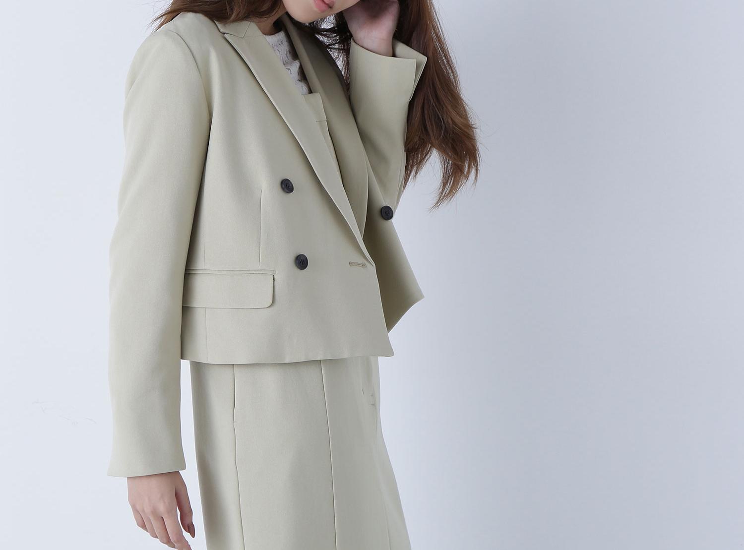 ショートジャケット クレイイエロー