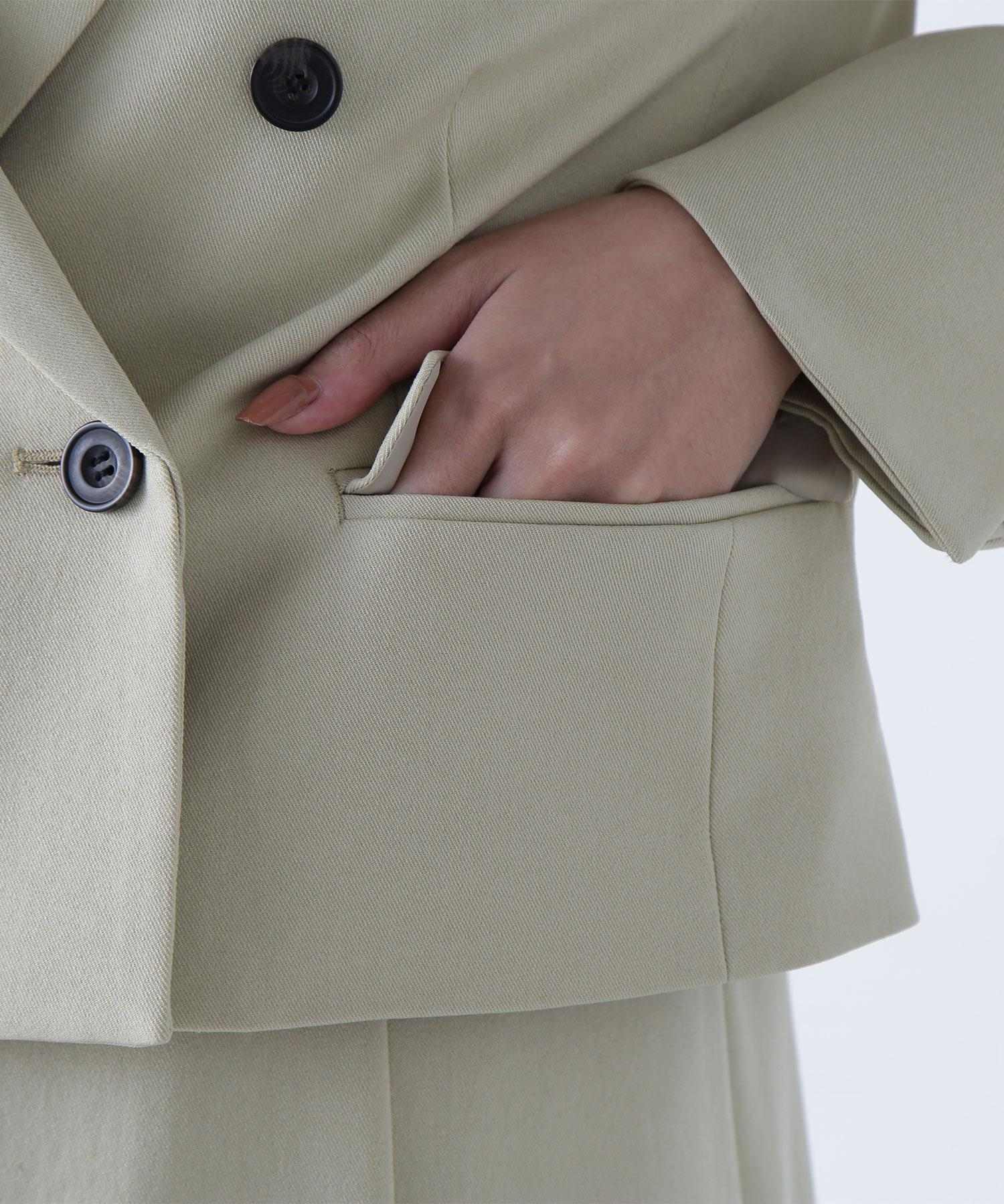 ショートジャケット クレイイエロー