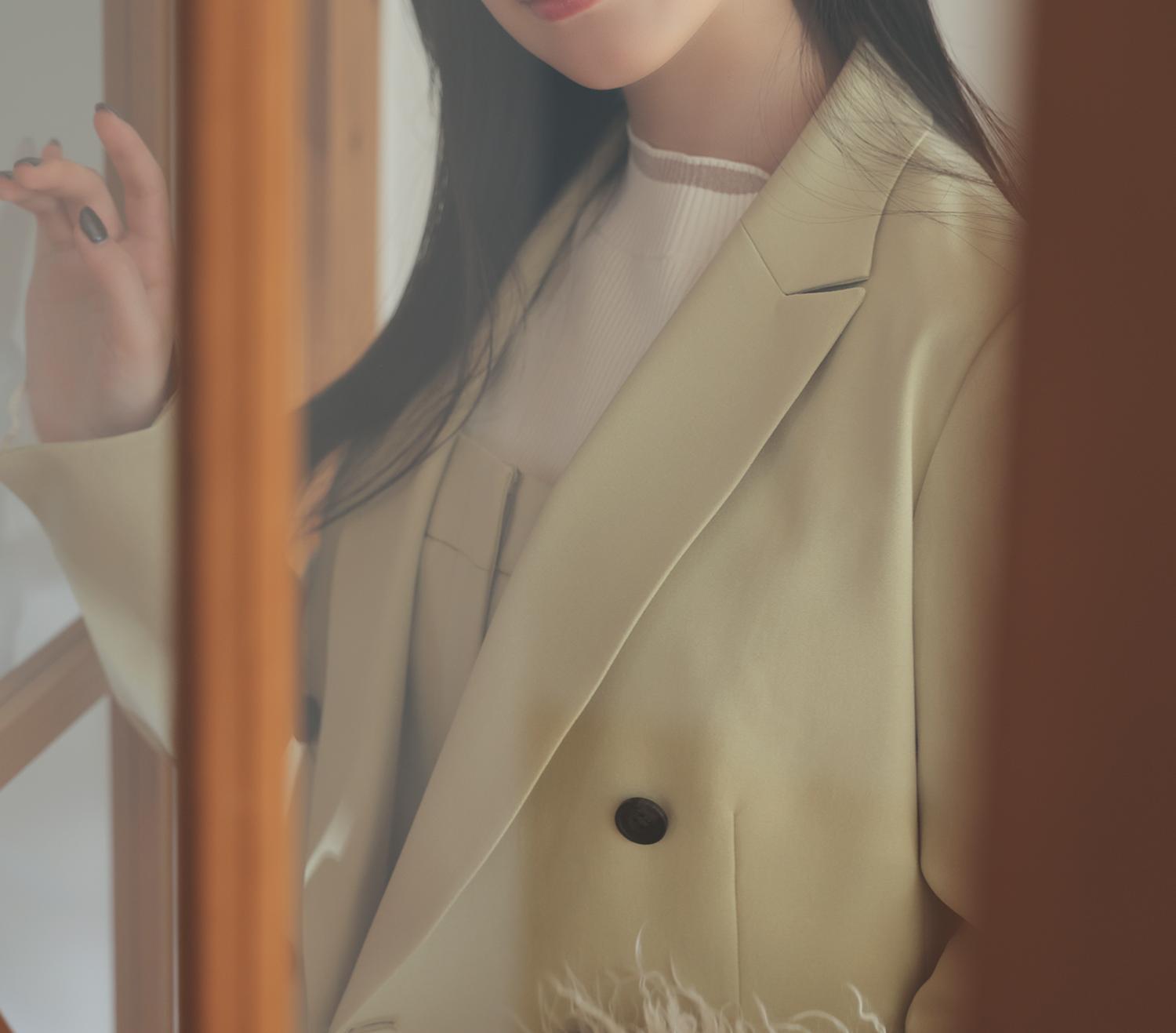 ショートジャケット クレイイエロー