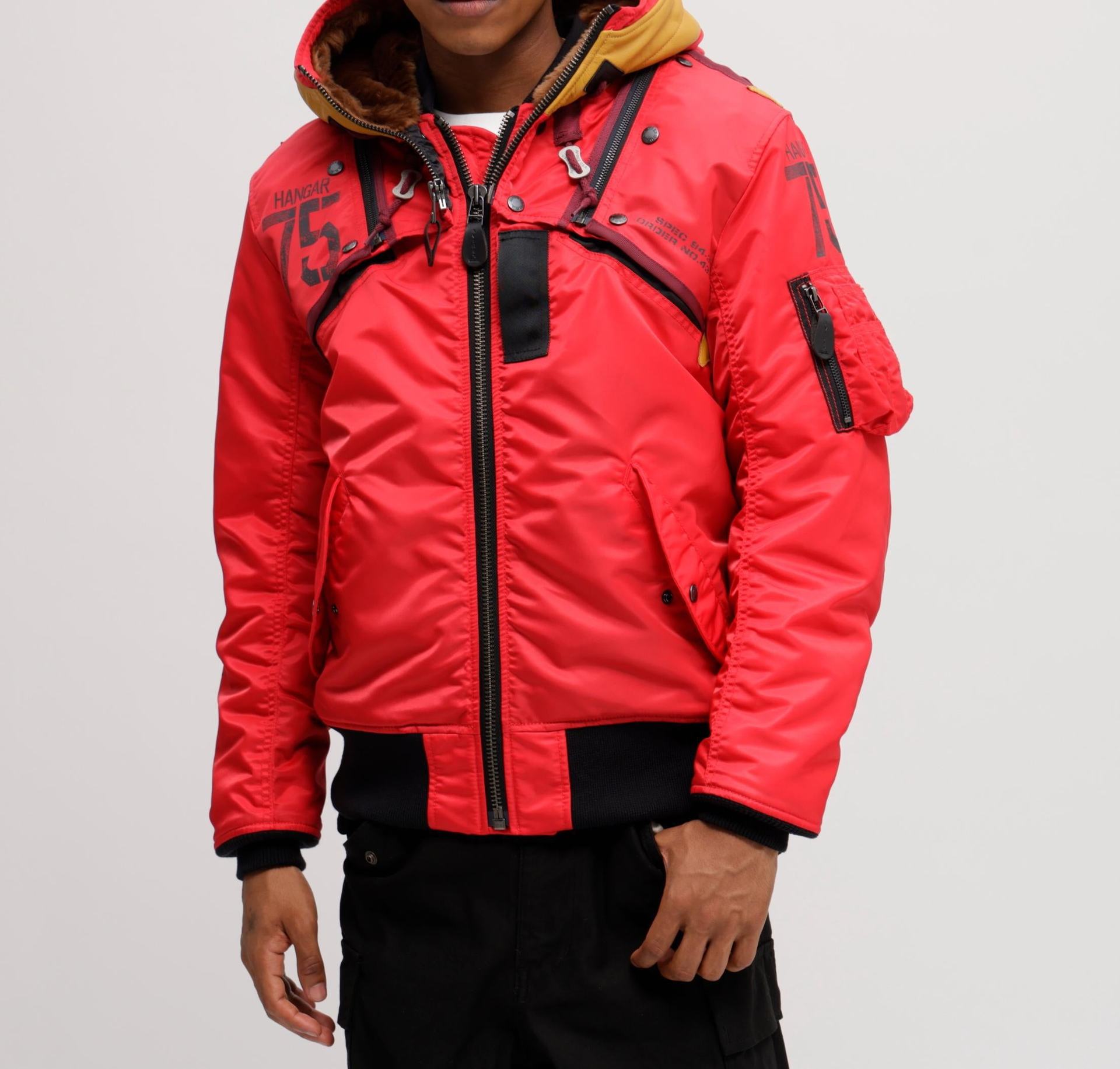 《WEB&DEPOT限定》MA-1 REMODEL MARK2/MA-1 リモデル マーク2/AVIREX/アヴィレックス レッド