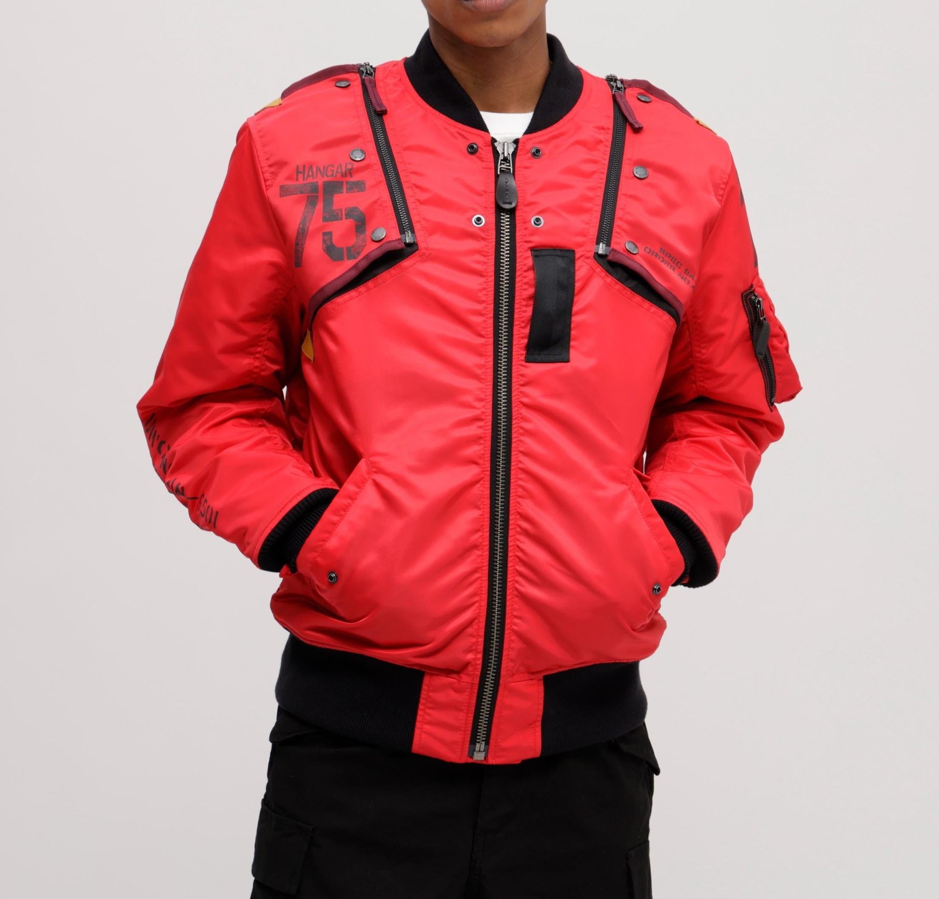 《WEB&DEPOT限定》MA-1 REMODEL MARK2/MA-1 リモデル マーク2/AVIREX/アヴィレックス レッド