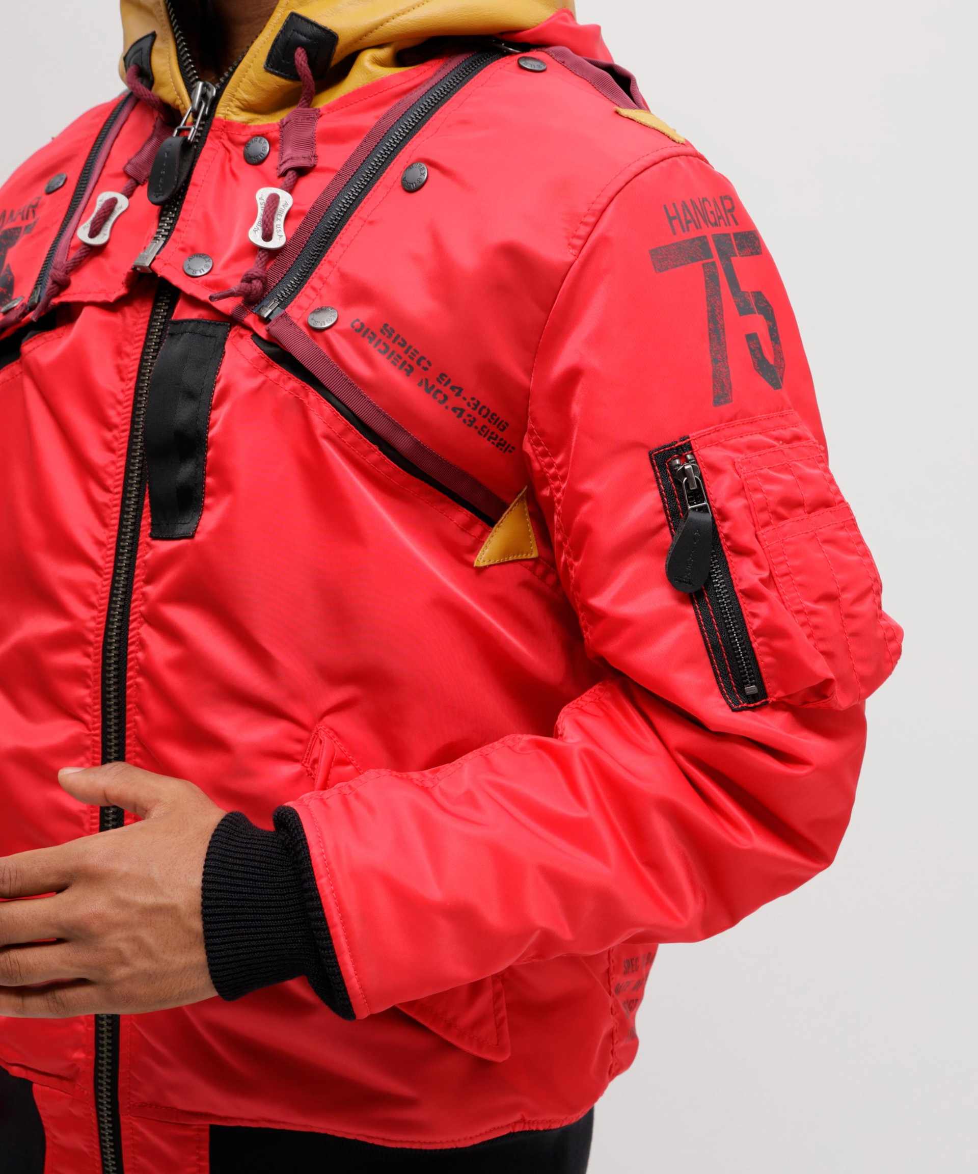 《WEB&DEPOT限定》MA-1 REMODEL MARK2/MA-1 リモデル マーク2/AVIREX/アヴィレックス レッド