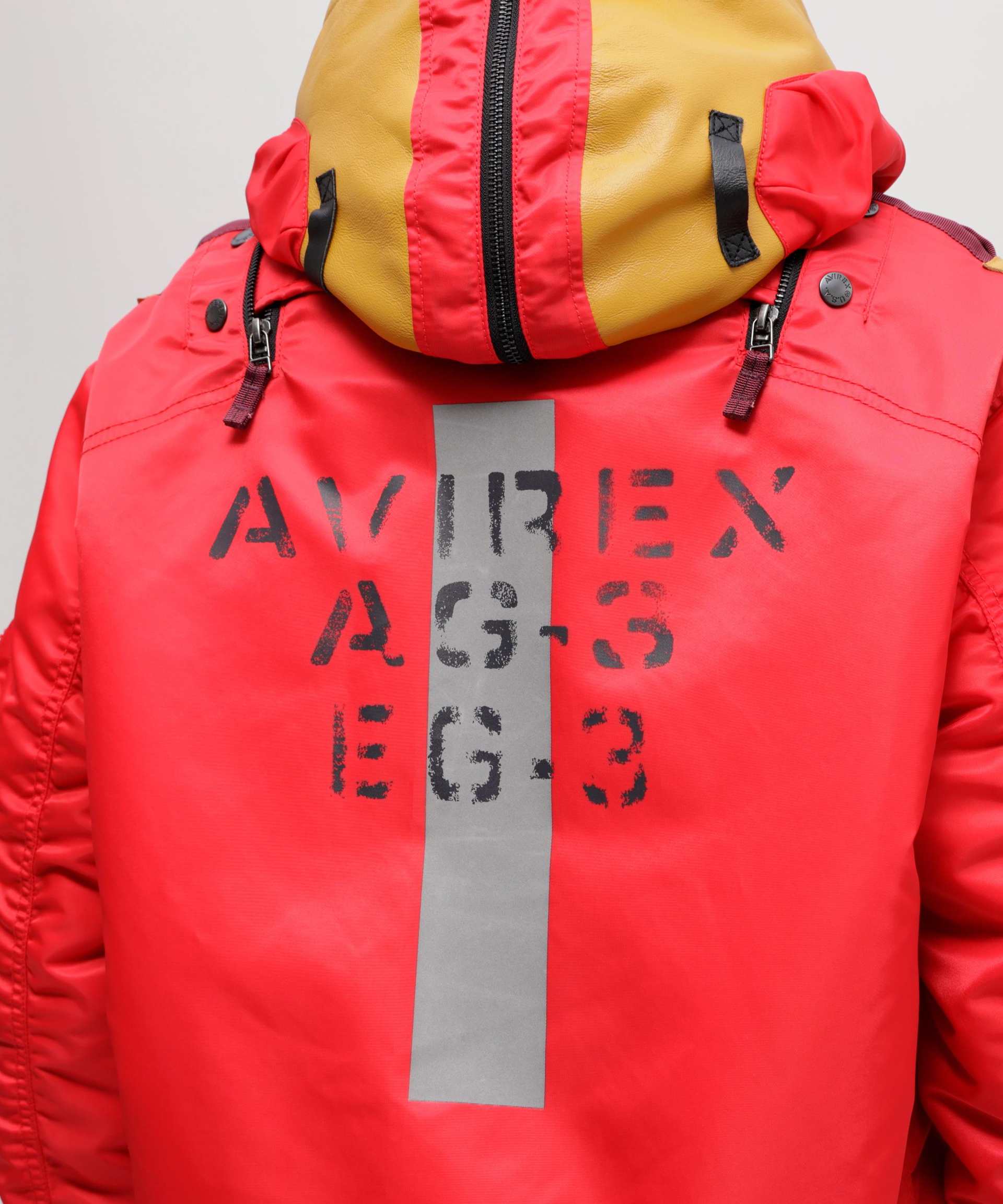 《WEB&DEPOT限定》MA-1 REMODEL MARK2/MA-1 リモデル マーク2/AVIREX/アヴィレックス レッド