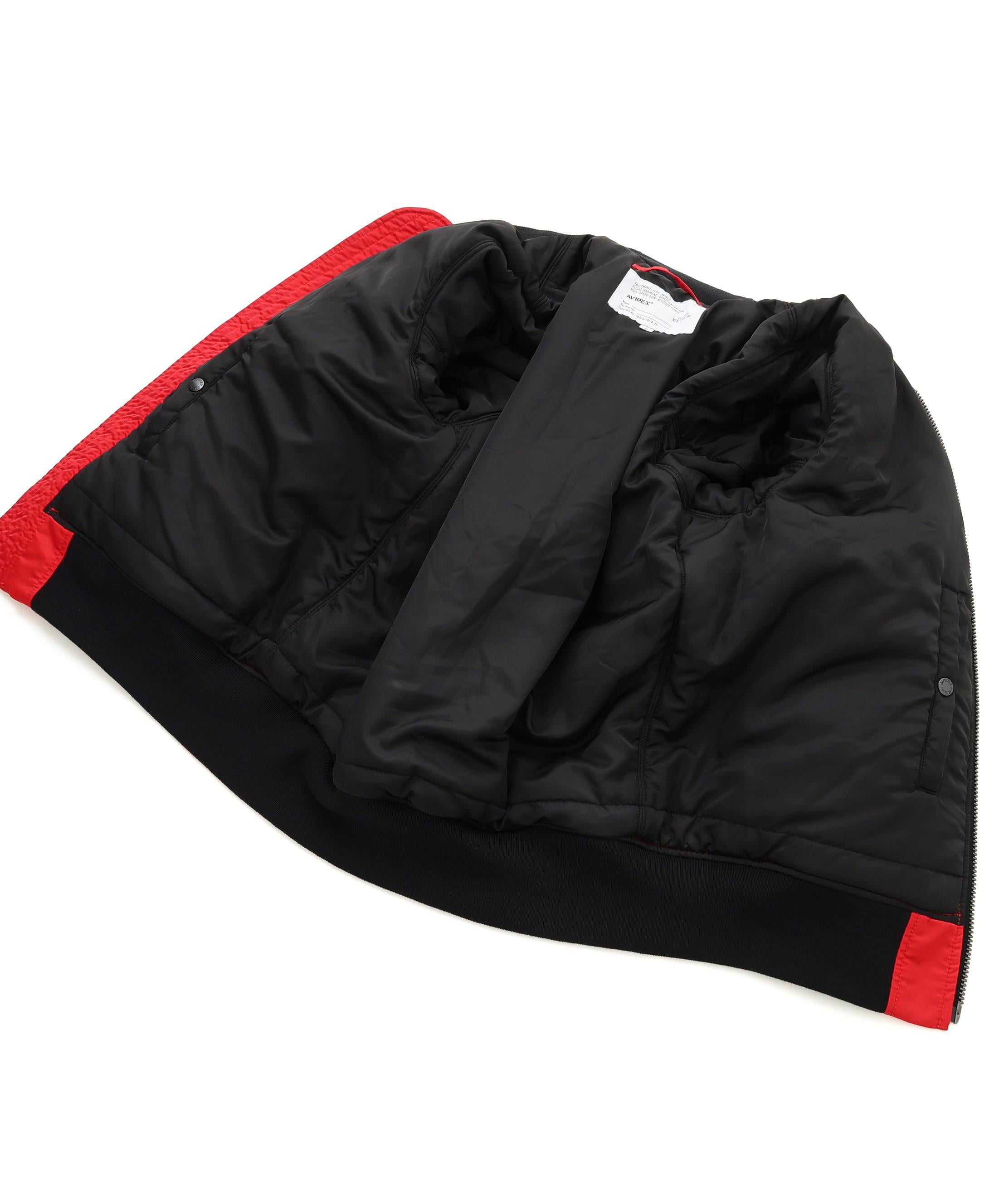 《WER&DEPOT限定》MA-1 >EMODEL MA>K2/MA-1 リモデル マーク2/AVI>EX/アヴィレックス レッド