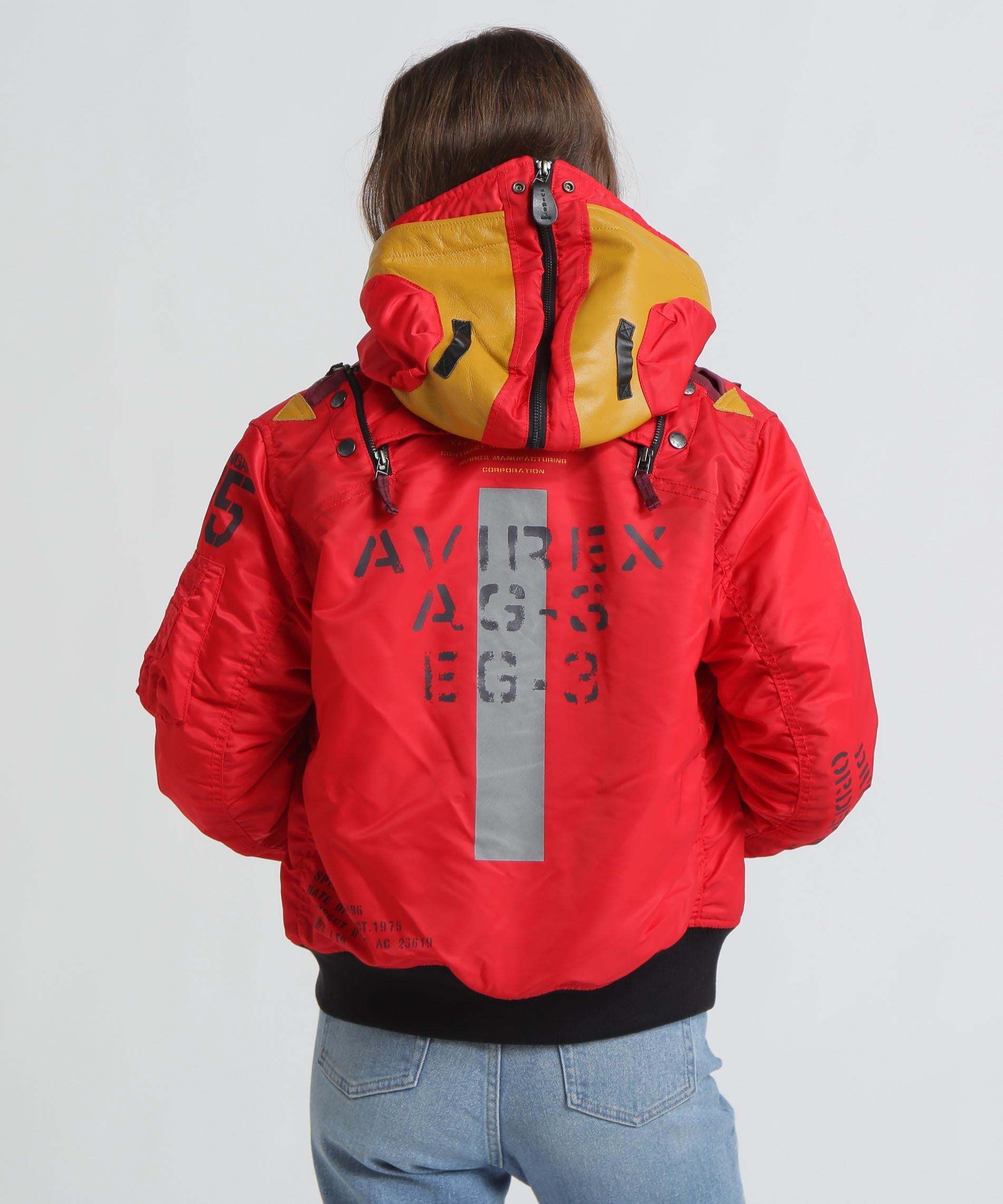 《WEB&DEPOT限定》MA-1 REMODEL MARK2/MA-1 リモデル マーク2/AVIREX/アヴィレックス レッド