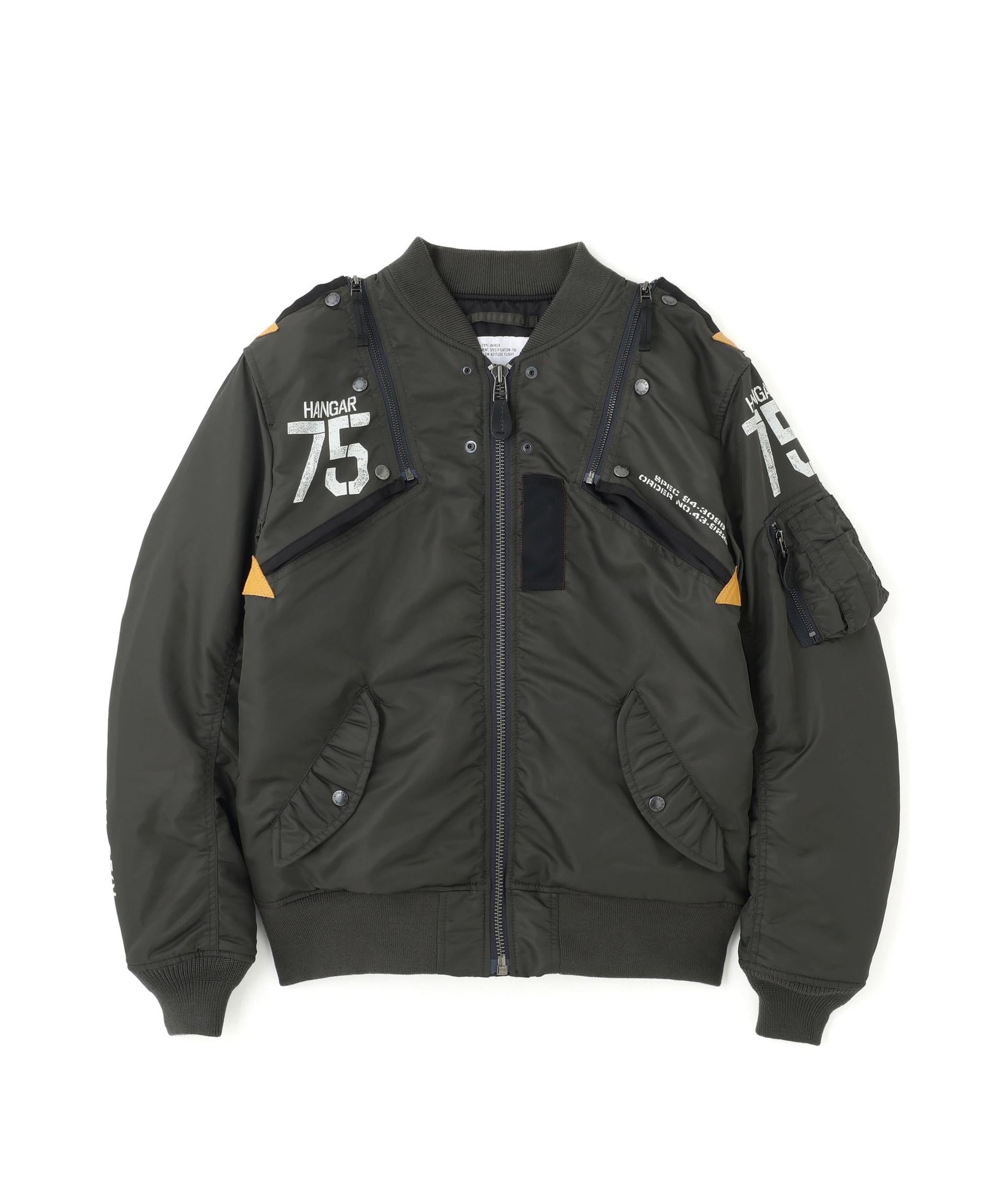 《WEB&DEPOT限定》MA-1 REMODEL チャコール