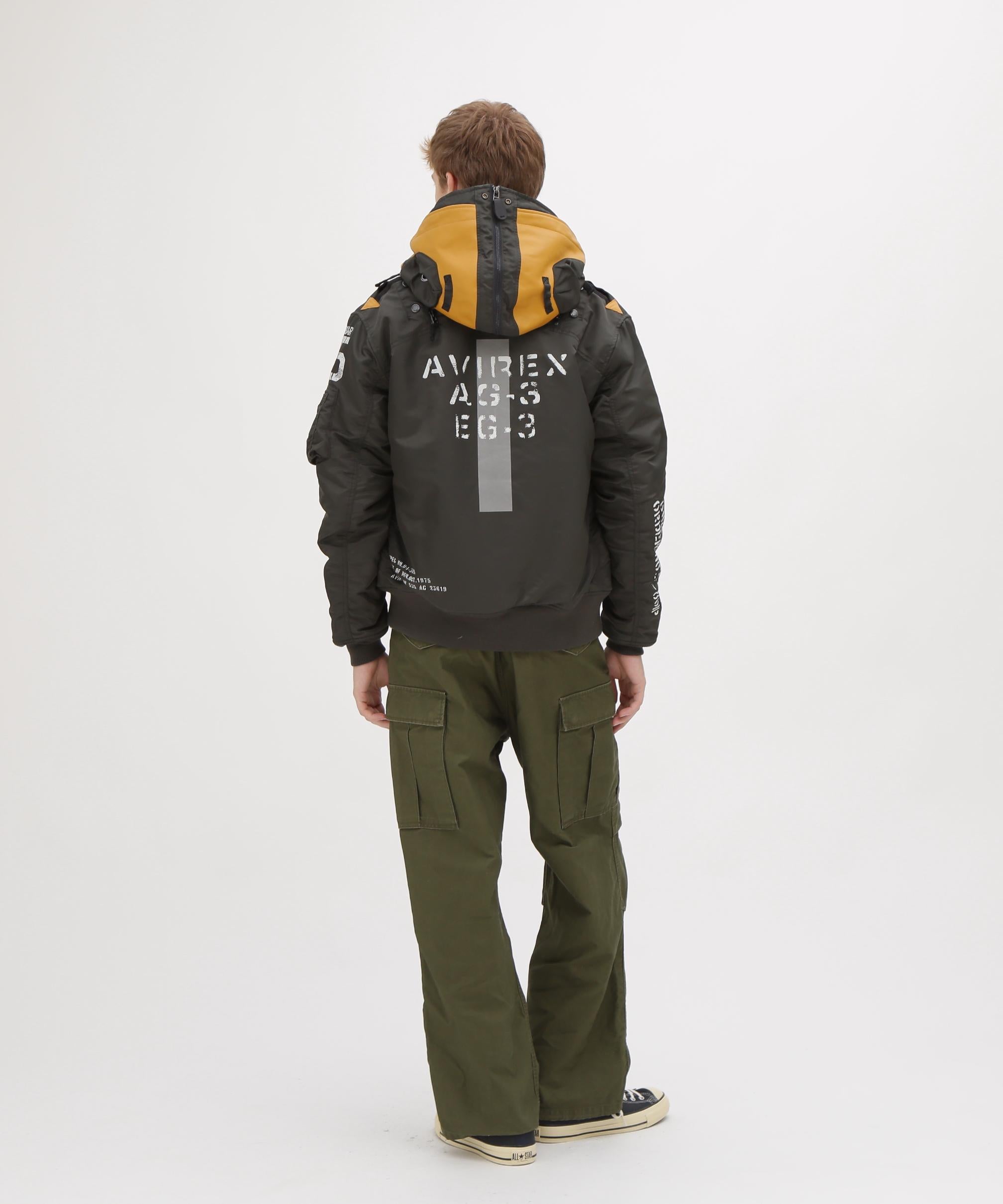 《WEB&DEPOT限定》MA-1 REMODEL チャコール