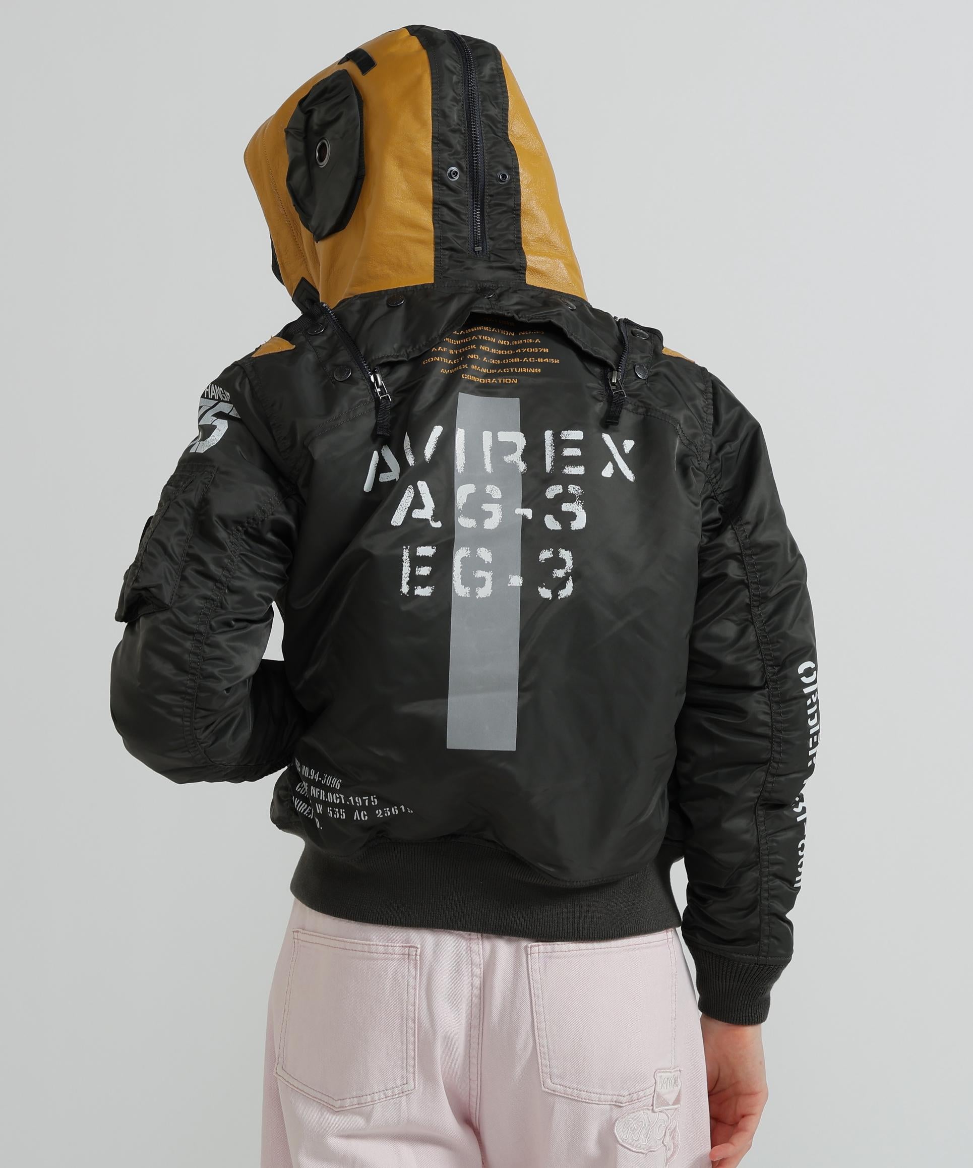 《WEB&DEPOT限定》MA-1 REMODEL チャコール