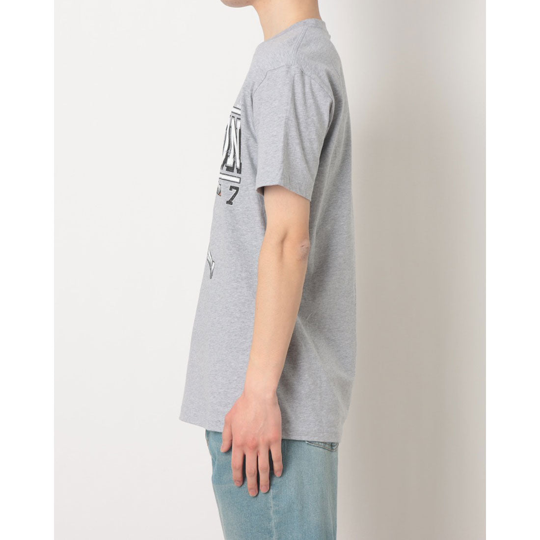 ファイブハンドレッド・レベル 500 LEVEL 0051-030-09 ティム・アンダーソン カートゥーン WHT 半袖Tシャツ (グレー) グレー