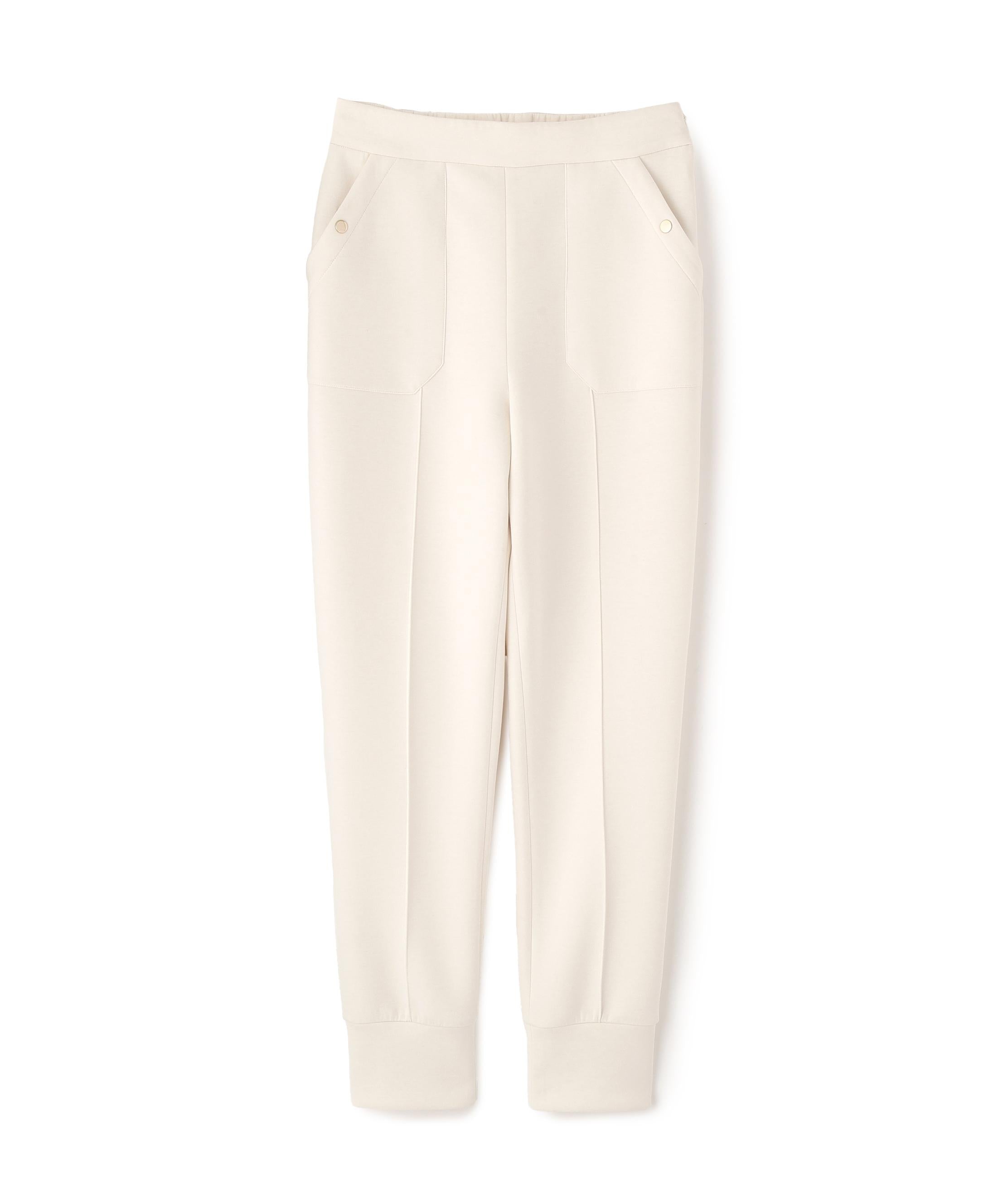 ◆パッチポケットジョガーパンツ エクリュ1