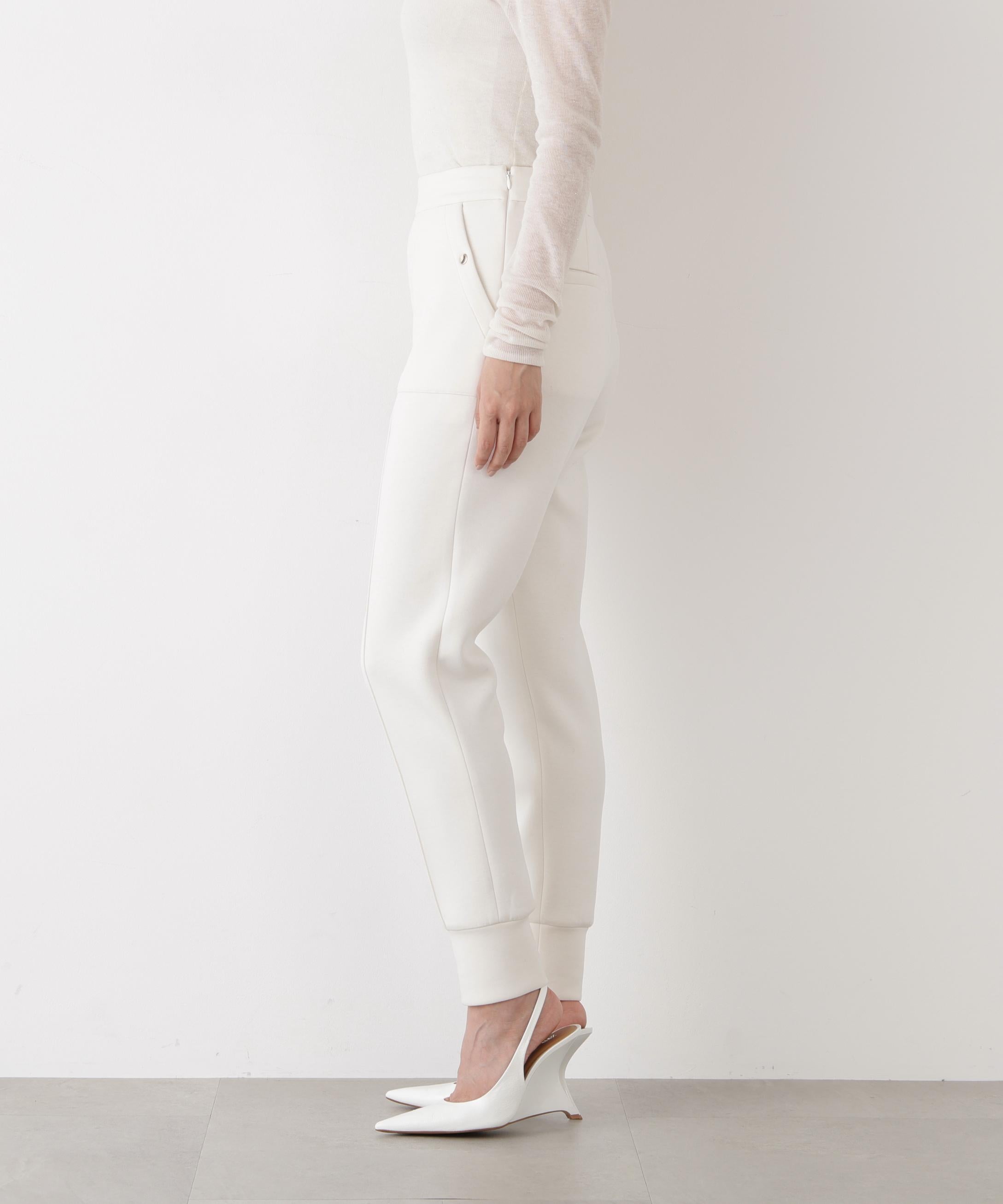 ◆パッチポケットジョガーパンツ エクリュ1