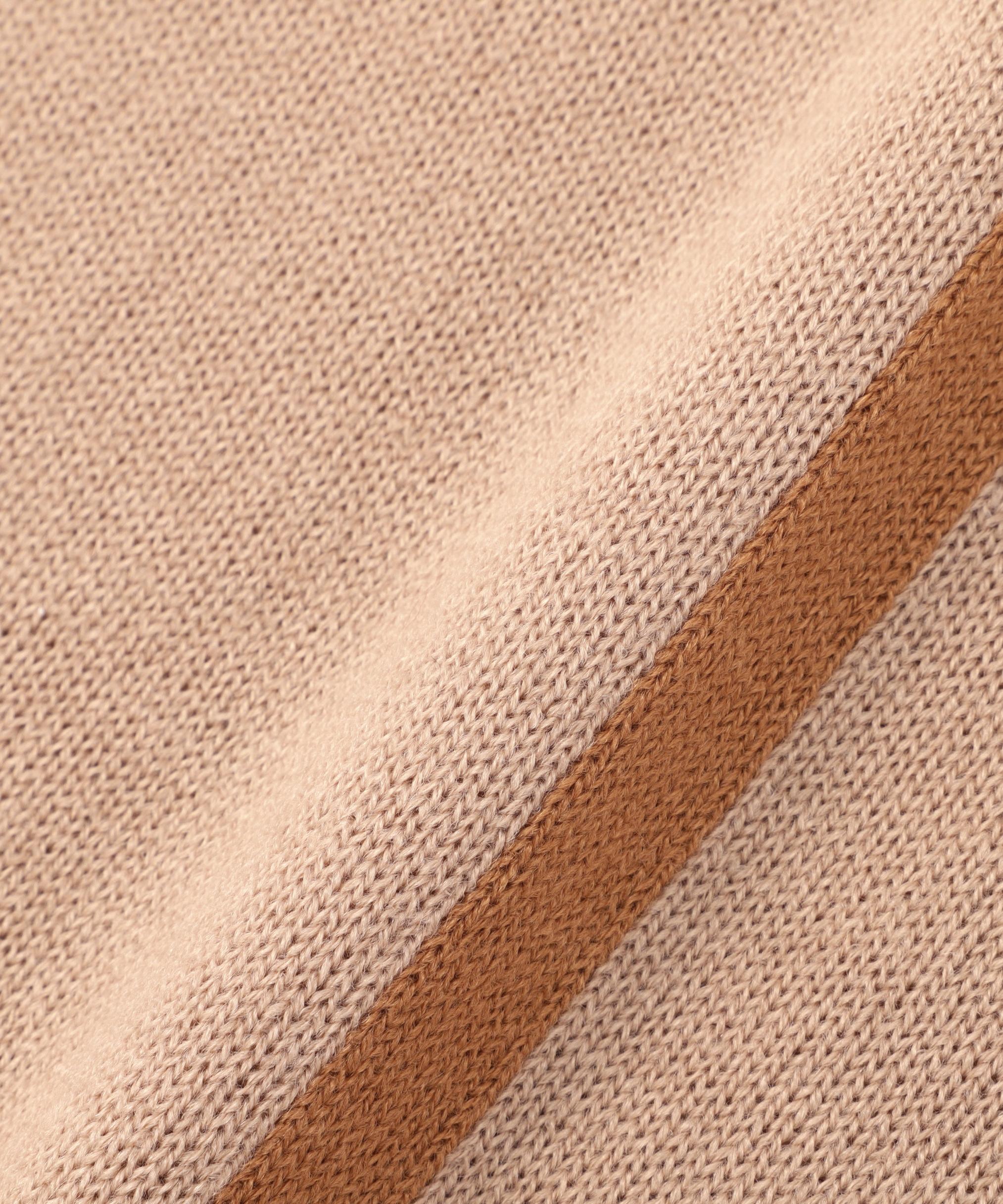 《直営店限定》AVIREX LOGO SOCCER SCARF/ロゴマフラー ベージュ