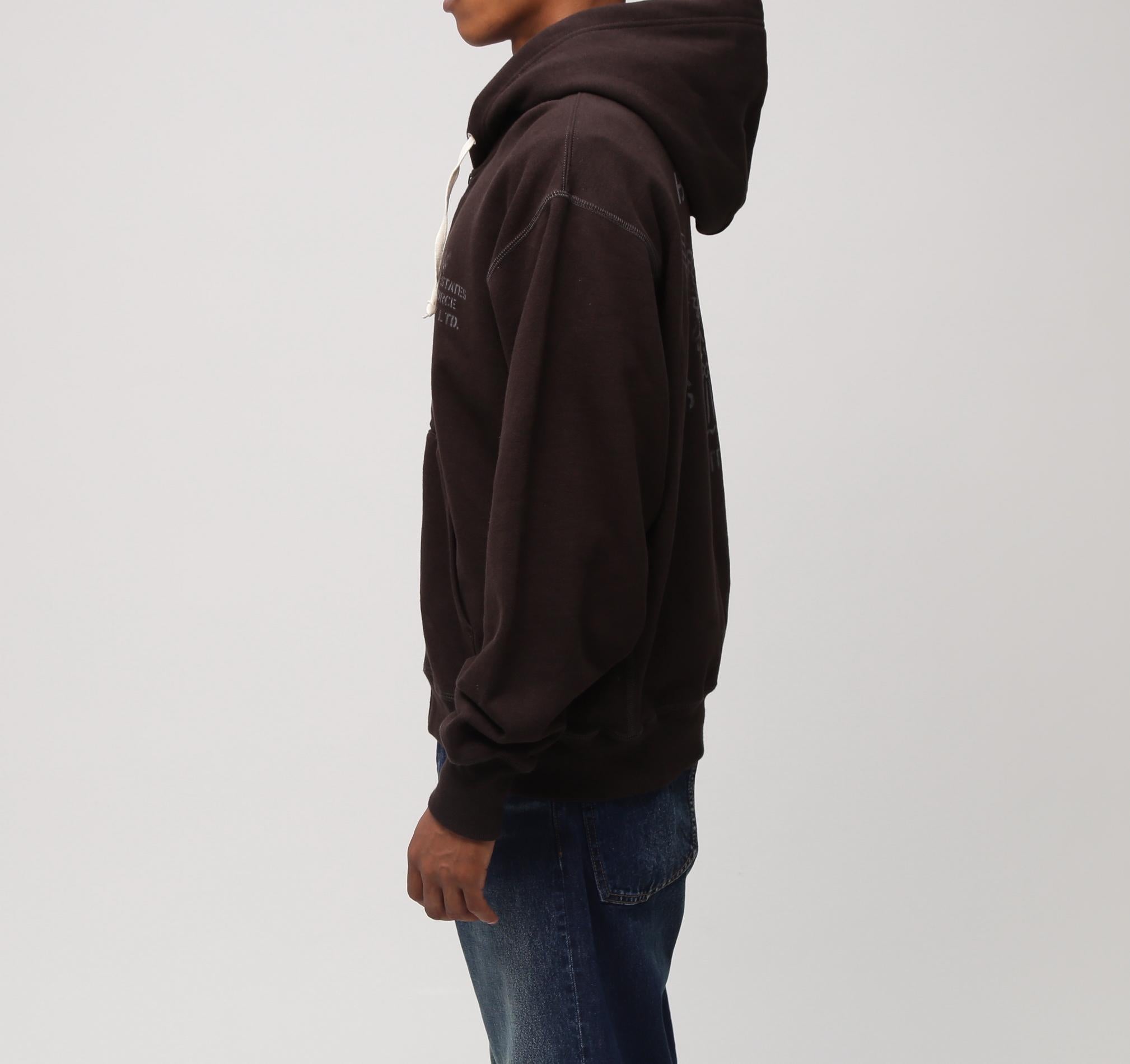 《VINTAGE LINE》VINTAGE ZIP UP PARKA チャコール