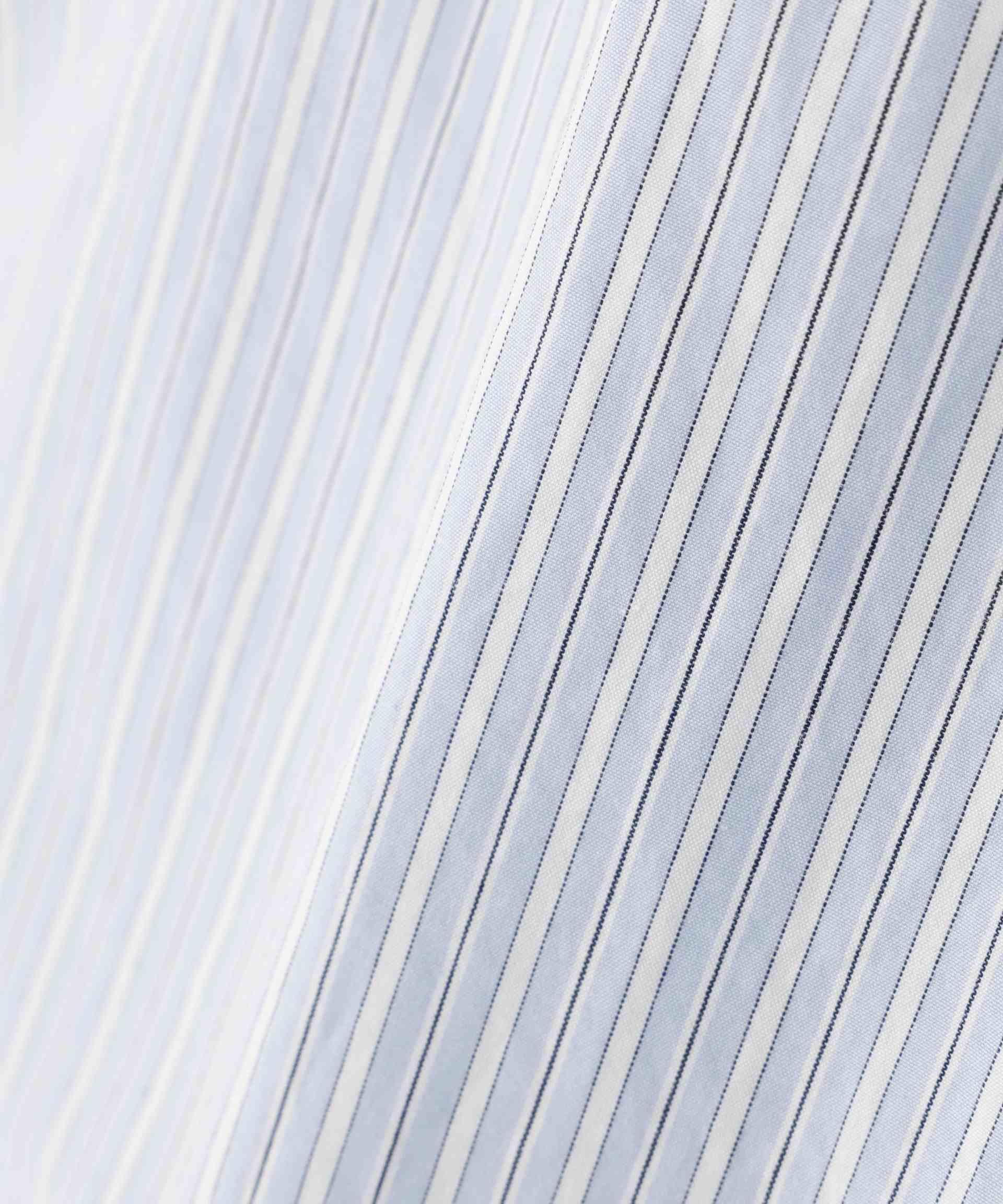 Toionie/トワロニエ/Stipe Half-Zip Shit サックス1