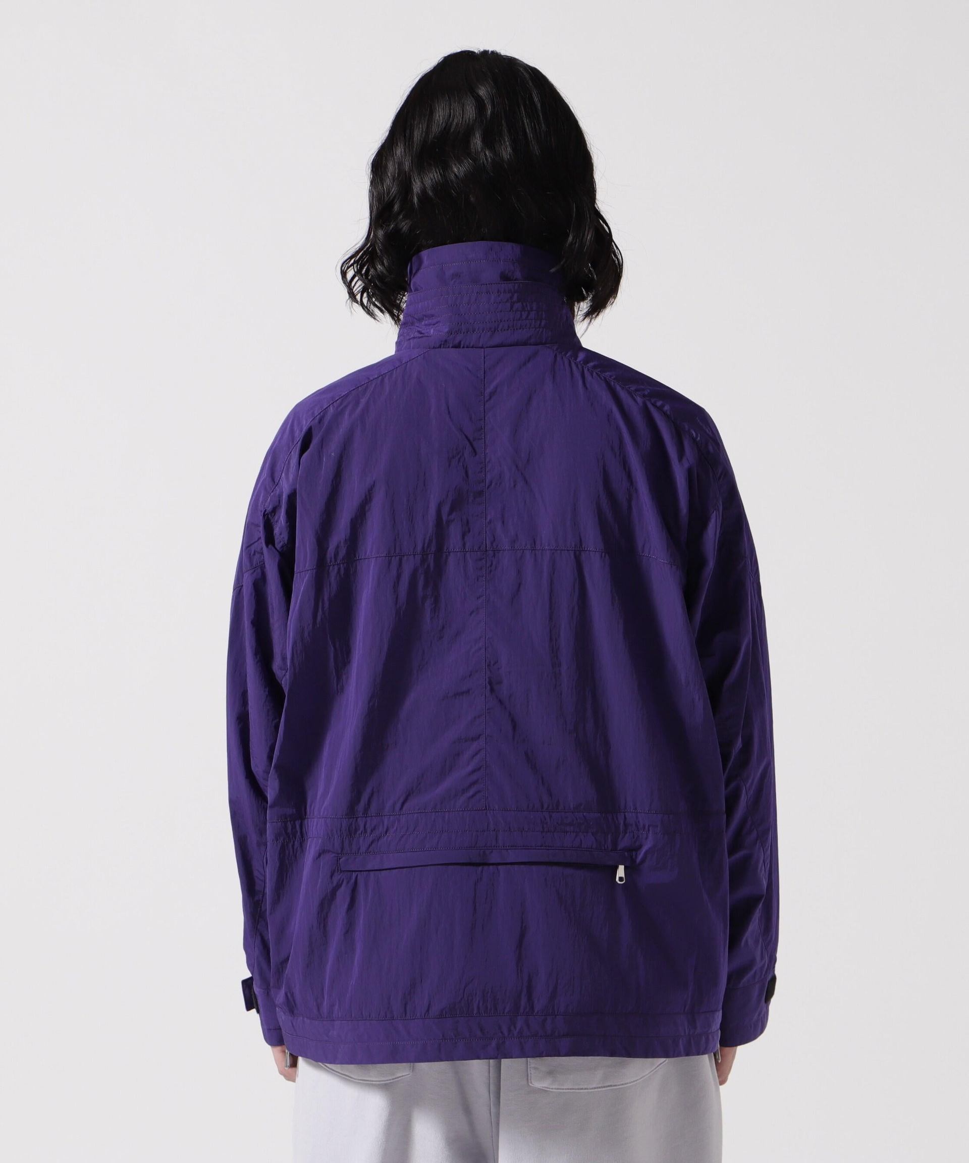 ANCELLM/アンセルム/NYLON PULLOVE> JACKET パープル