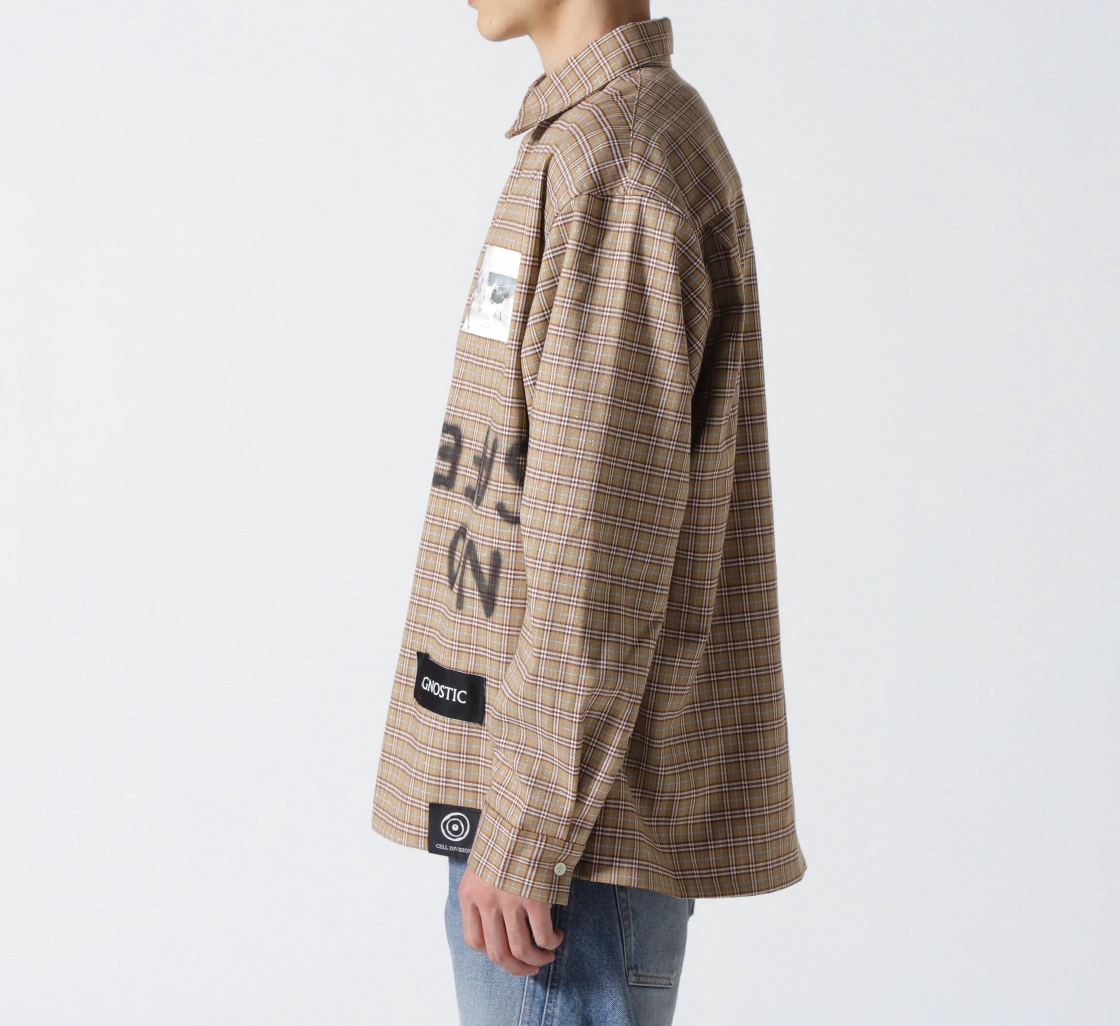 Guenika/ゲルニカ/Check Shit <Cell Division/>F-CS-4-L ブラウン