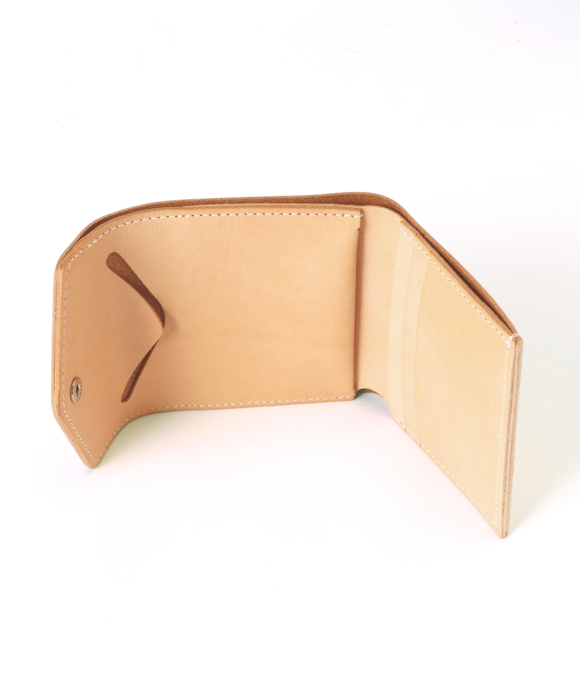 Hende Scheme/エンダースキーマ/flap wallet ナチュラル4