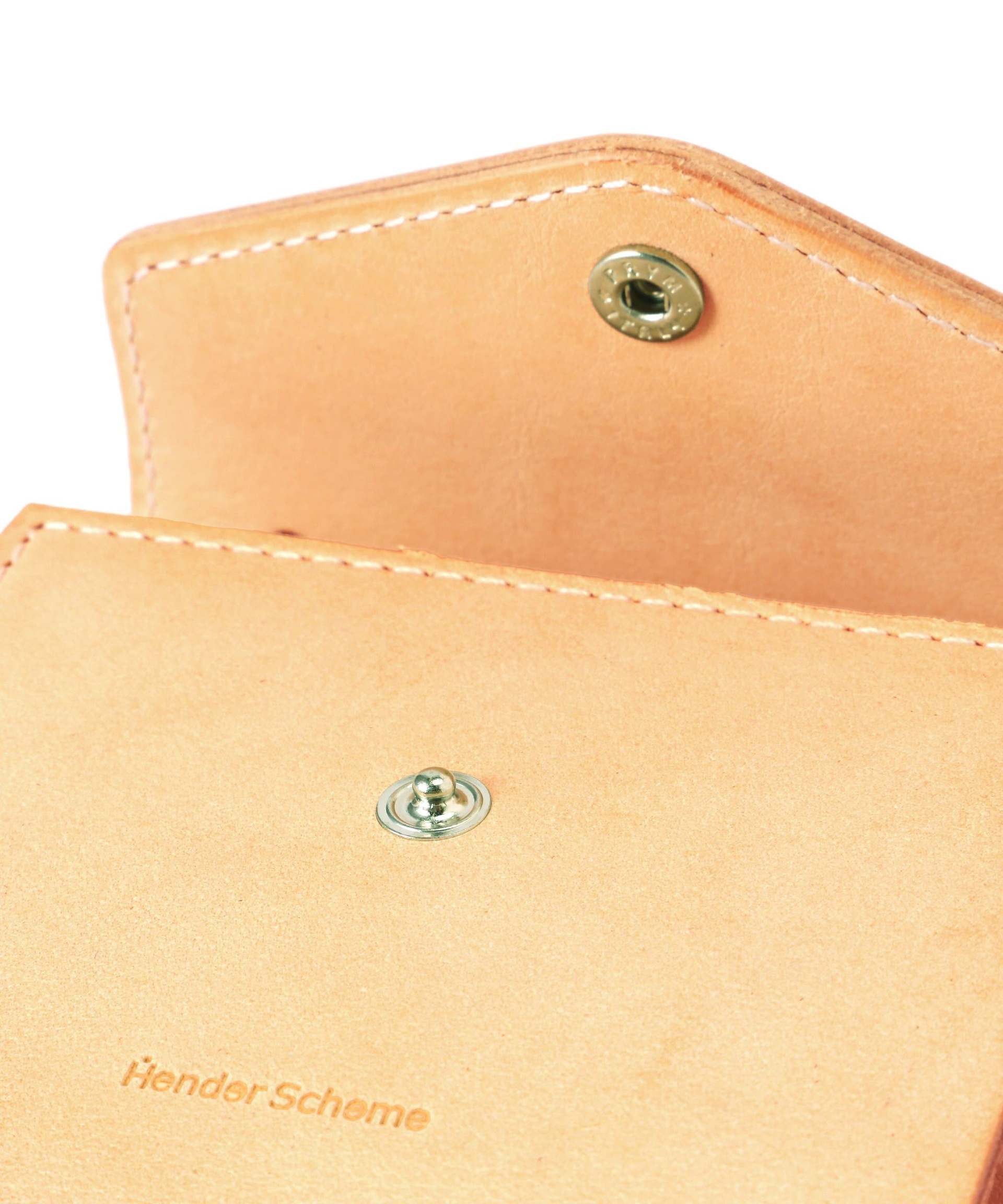 Hende Scheme/エンダースキーマ/flap wallet ナチュラル4