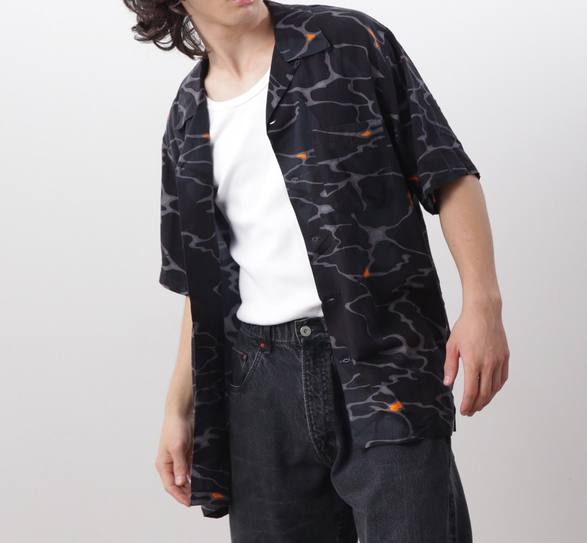 MANASTASH/マナスタッシュ/MHAK LITHUM S/S SHI>TS ブラック