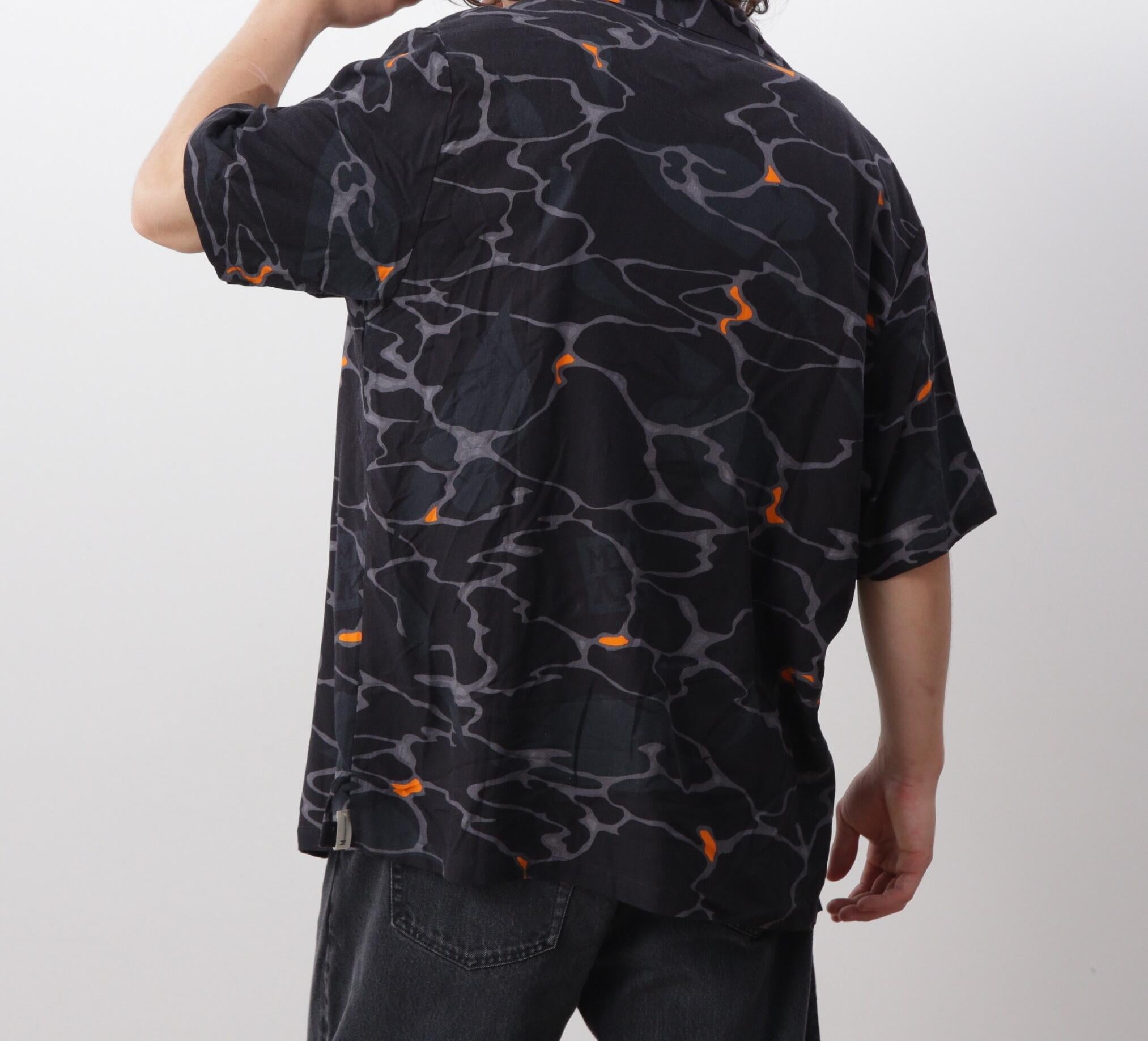 MANASTASH/マナスタッシュ/MHAK LITHUM S/S SHI>TS ブラック