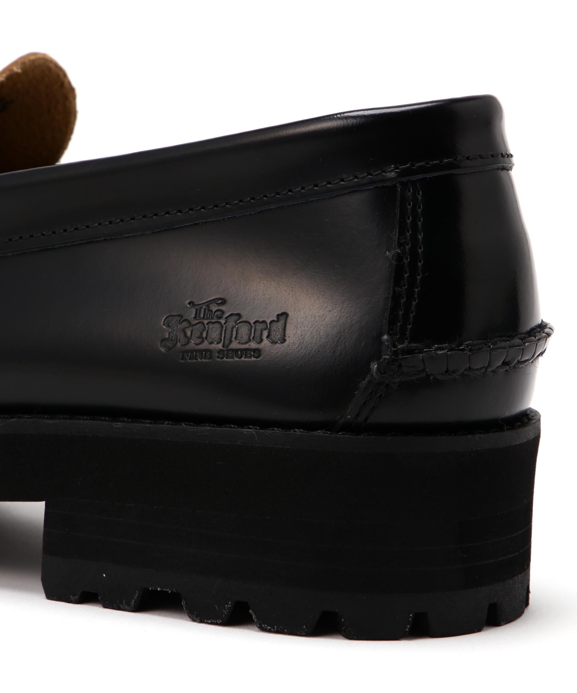 The Kenfod Fineshoes/ケンフォード ファインシューズ/MENS TANK SOLE LOAFE>S ブラック