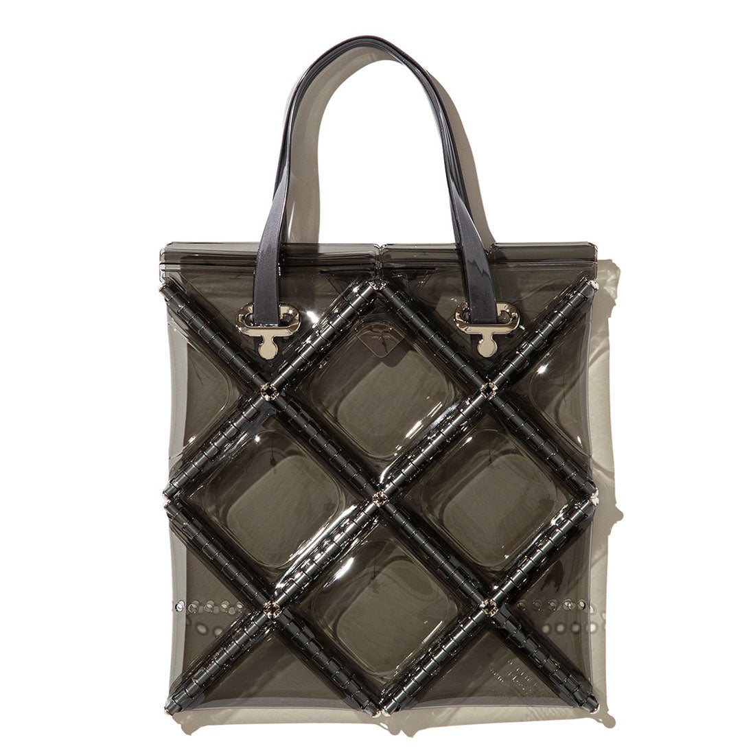 ゴジュウニバイヒカルマツムラ 52 by HIKARUMATSUMURA フラット トート ミニ(FLAT TOTE MINI) (Light gray) Light gray