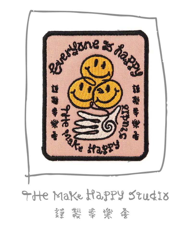 The Make Happy Studio/ザメイクハッピーストゥディオ/HAPPY IRON PATCH モカ