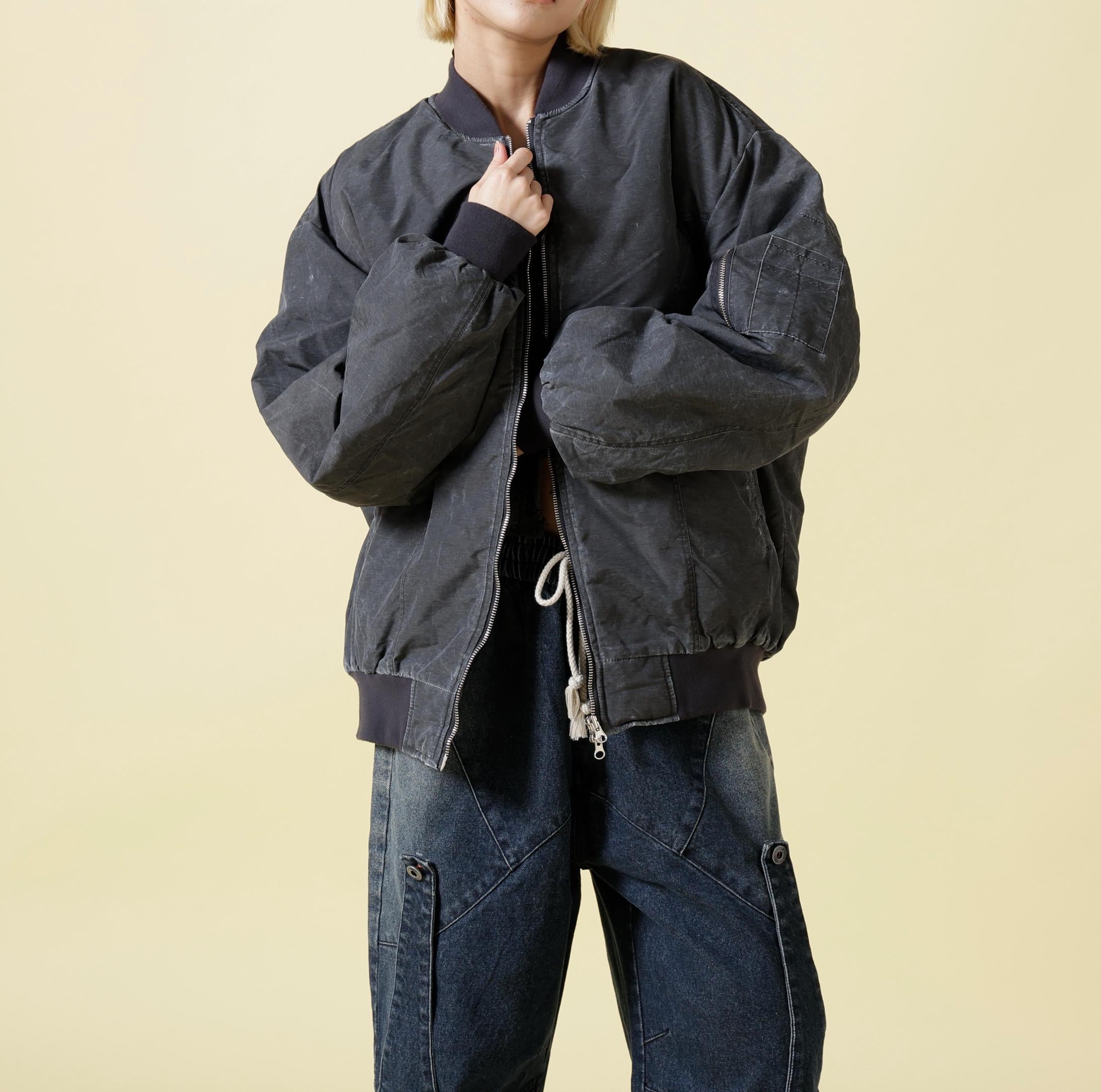 SIS/エスアイエス/Pigment Blouson ブラック