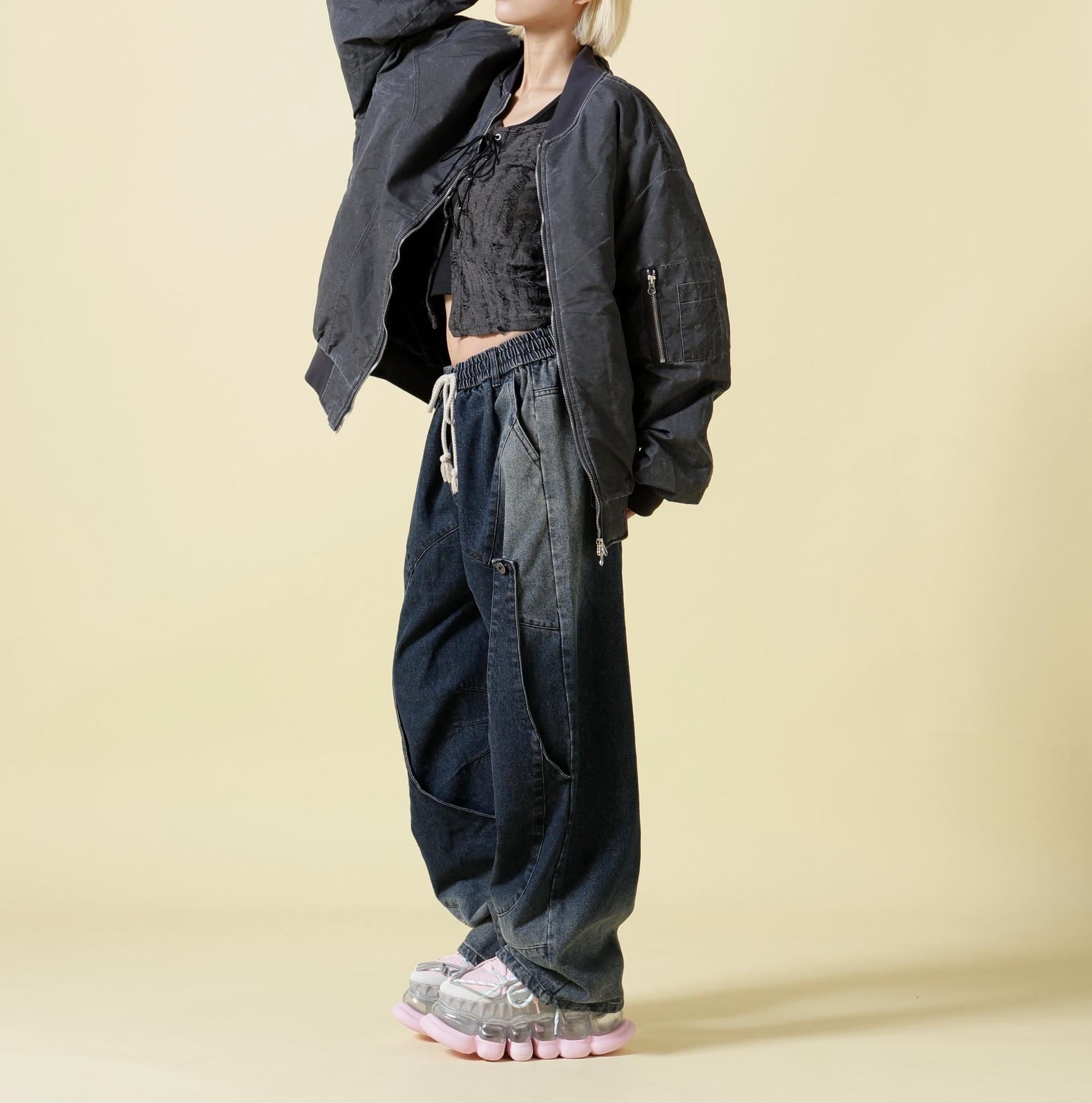 SIS/エスアイエス/Pigment Blouson ブラック