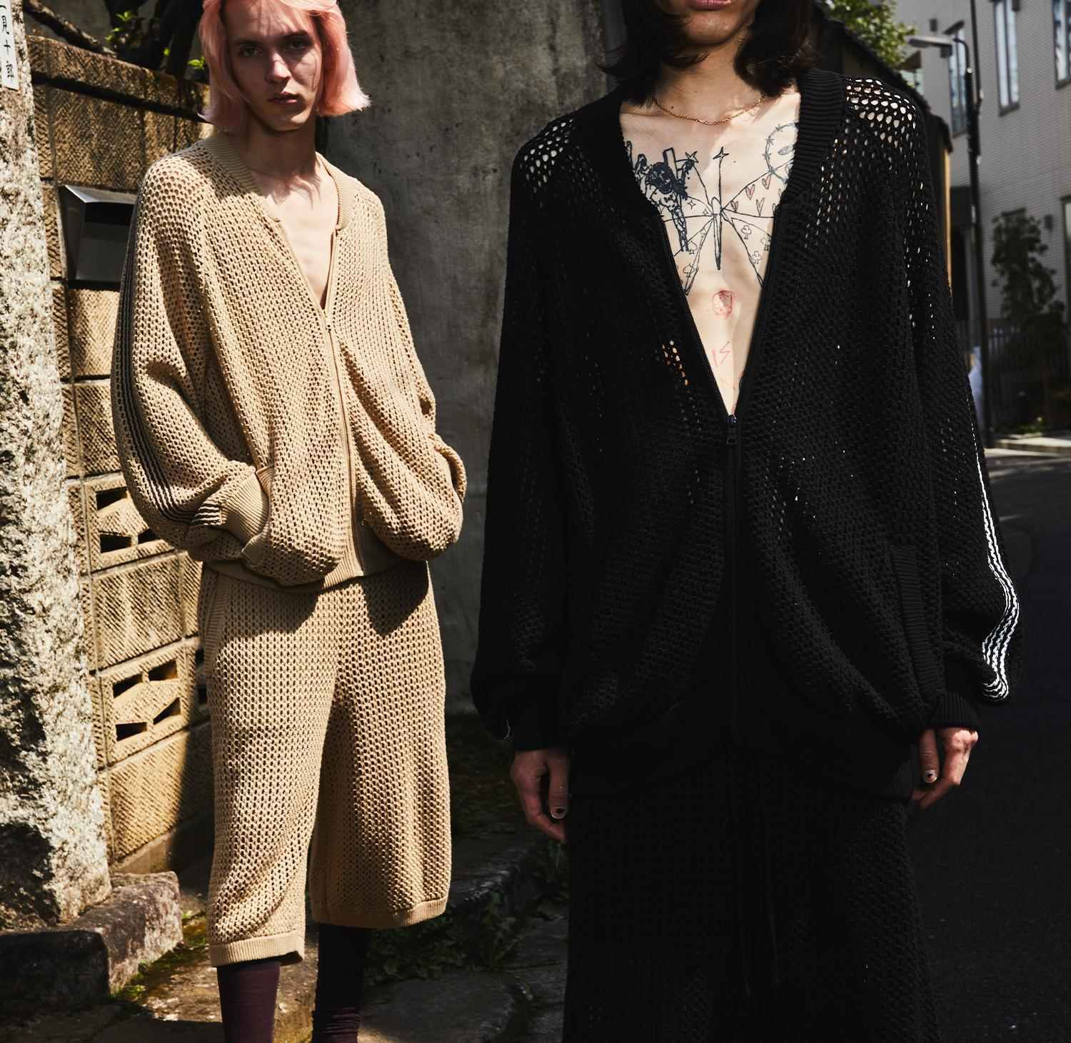 DankeSchon/ダンケシェーン/MESHKNIT SHORTS ベージュ