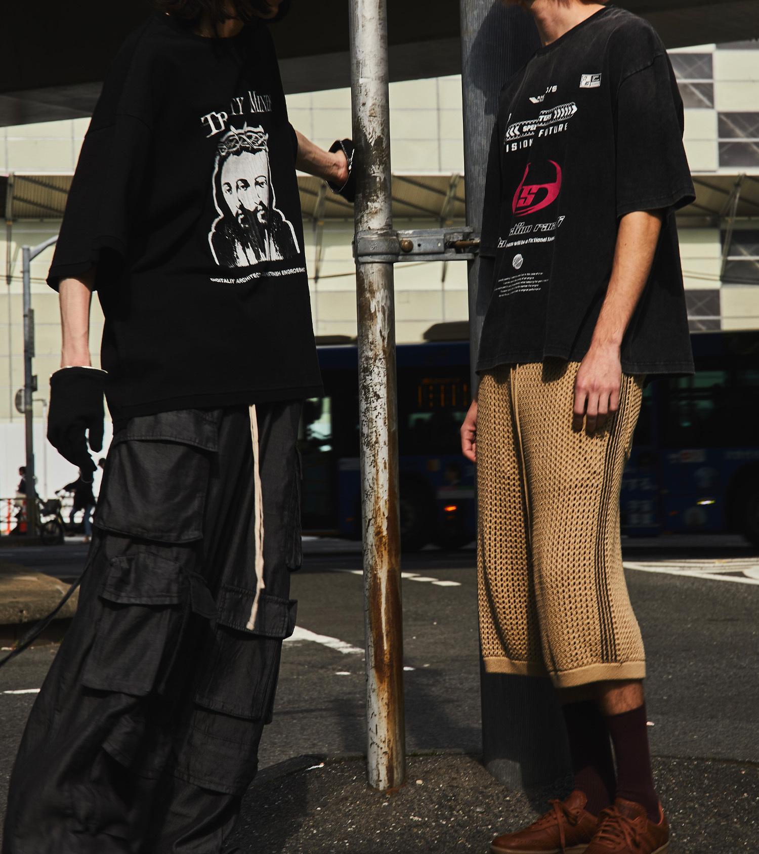 DankeSchon/ダンケシェーン/MESHKNIT SHORTS ベージュ