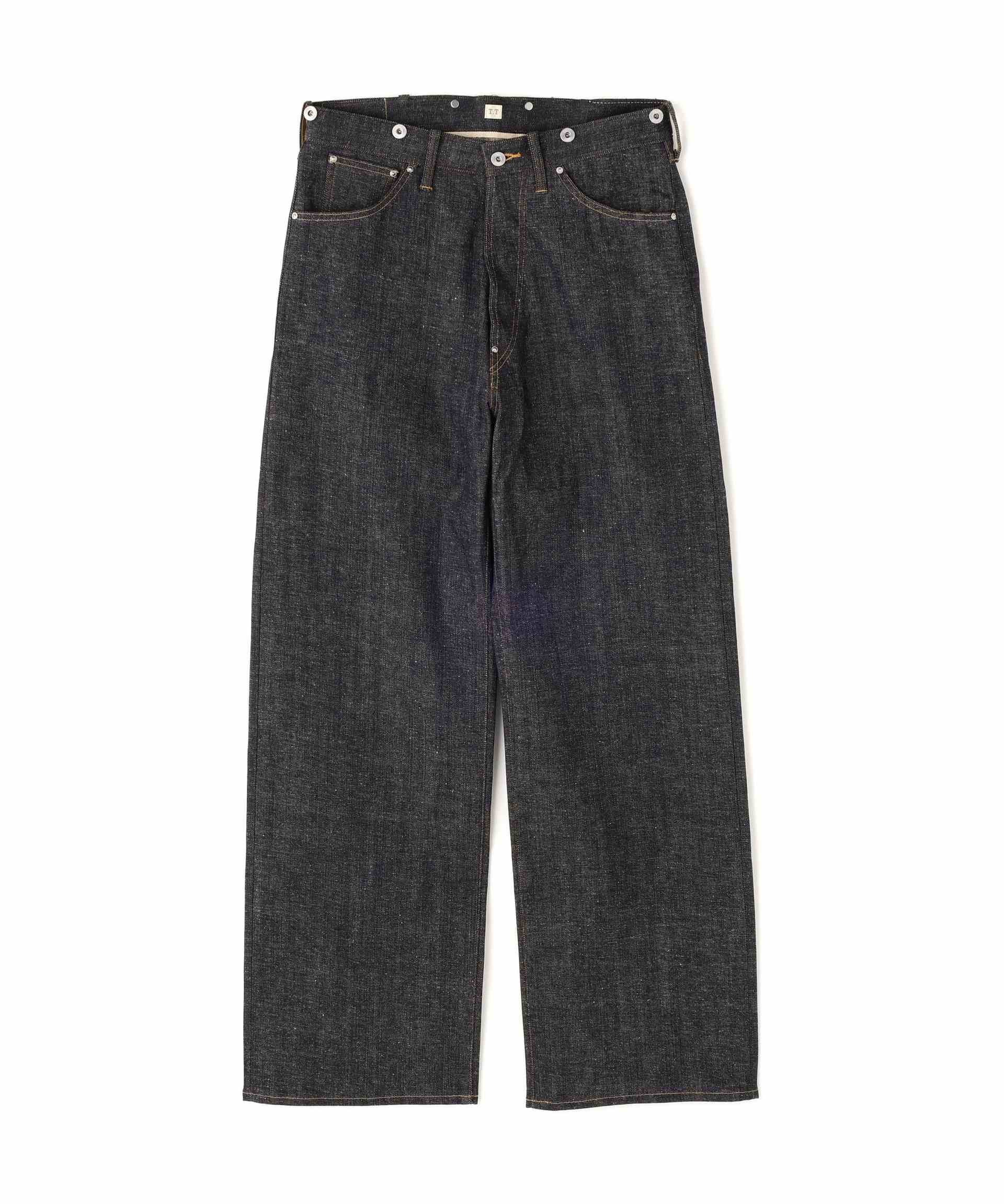 T.T/ティーティー/Lot.704 Denim Touses C1920s/TAIGA TAKAHASHI/タイガタカハシ インディゴ7