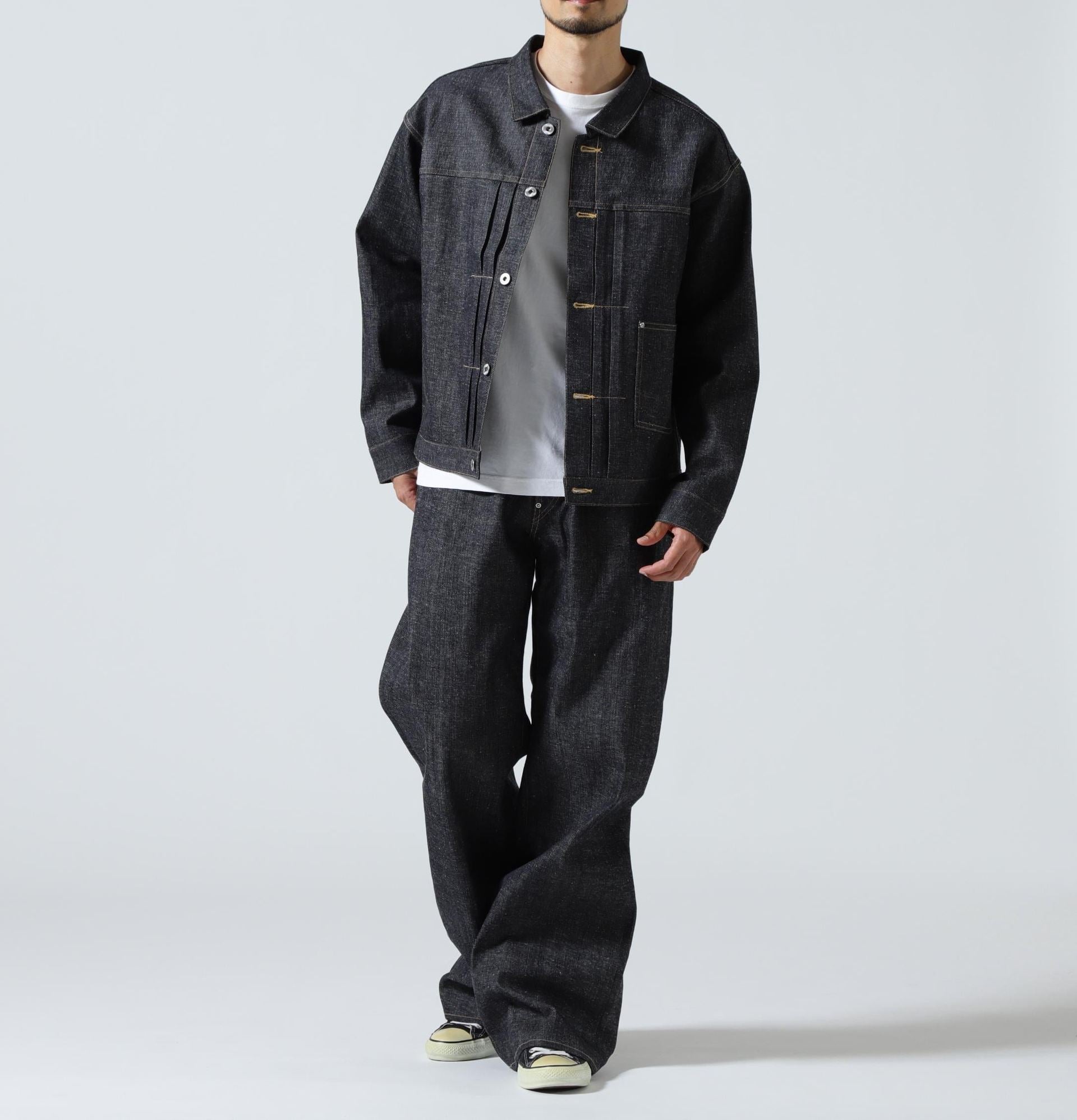 T.T/ティーティー/Lot.704 Denim Touses C1920s/TAIGA TAKAHASHI/タイガタカハシ インディゴ7