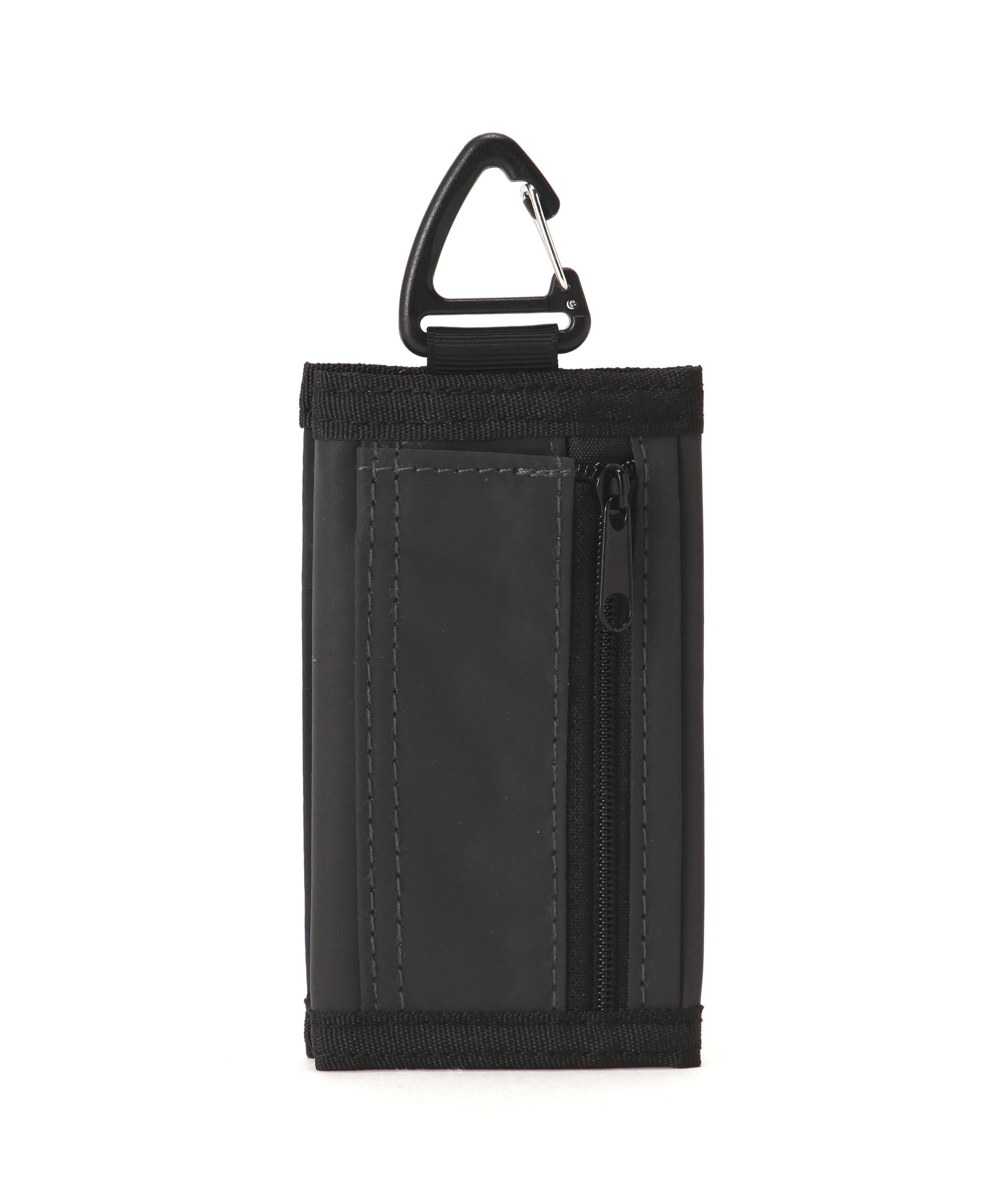 PACKING/パッキング BLACK REFLECTIVE WALLET ブラック